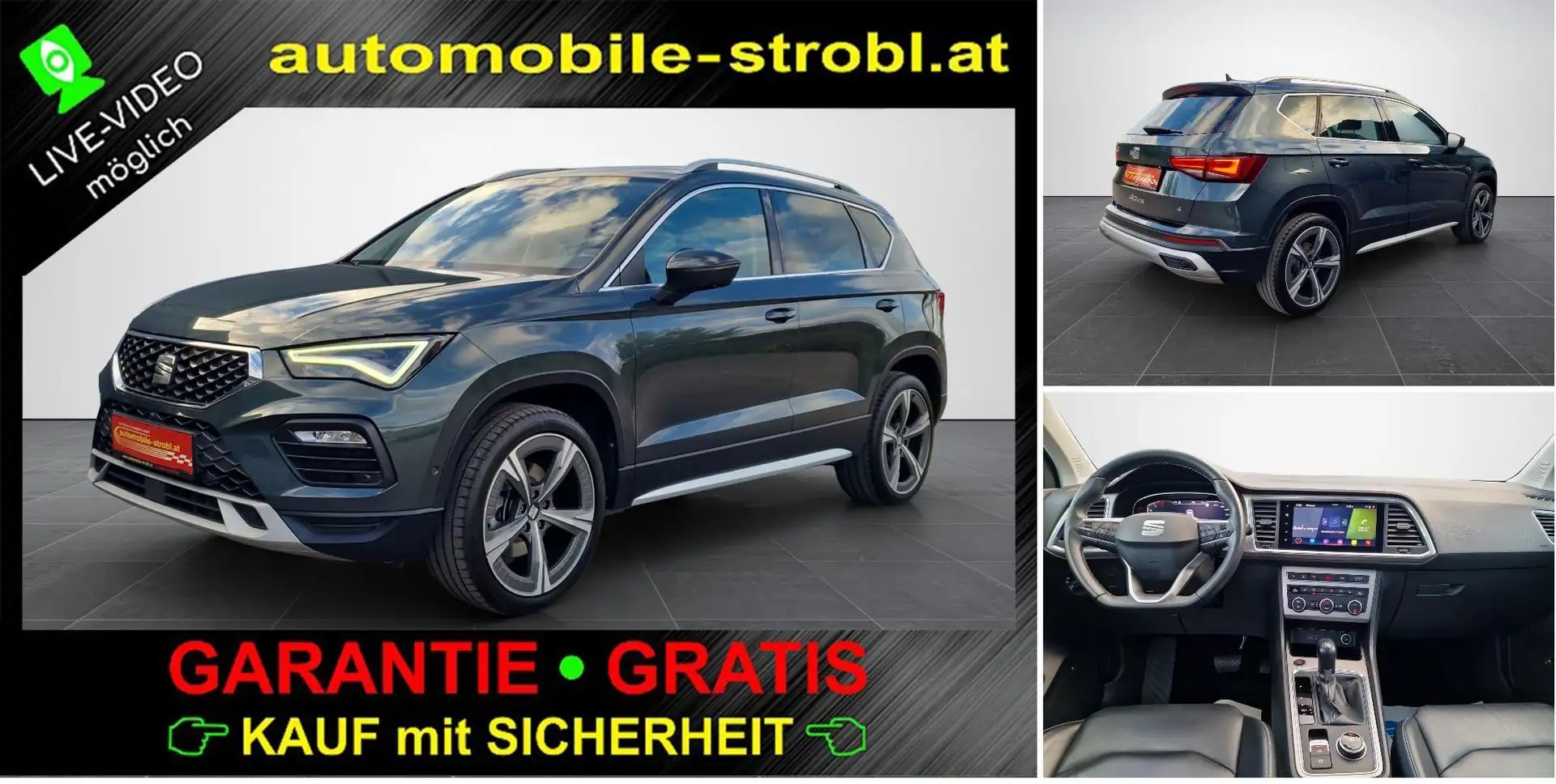 SEAT Ateca TDI Xper. 4D. Pano Beats Virt.C GARANTIE Grau - 1