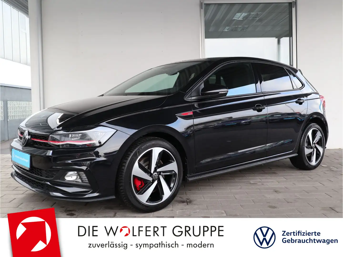 Volkswagen Polo GTI 2.0 TSI DSG CAR PLAY ACC LED DAB+ Černá - 1