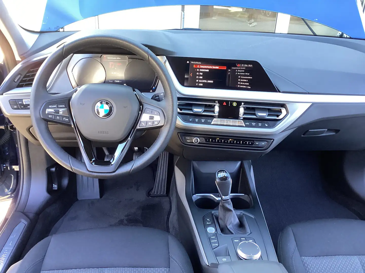 BMW 116 d Advantage DAB LED Tempomat Klimaaut. Shz Blau - 2