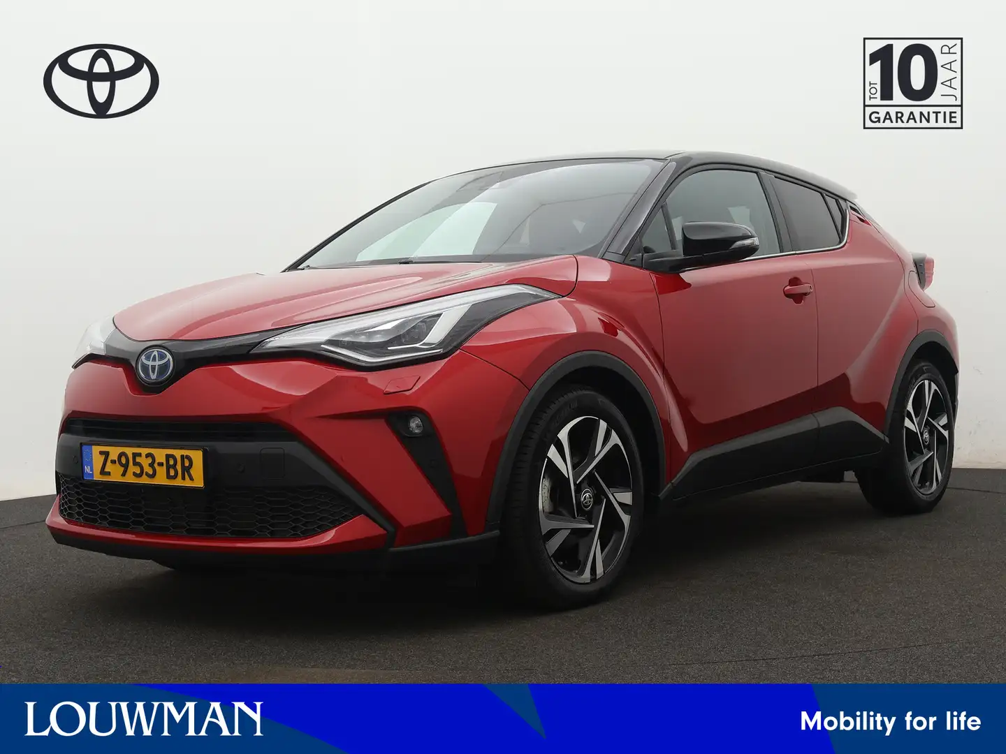 Toyota C-HR 1.8 Hybrid Style Limited | Premium Pack | Stoelver Rot - 1