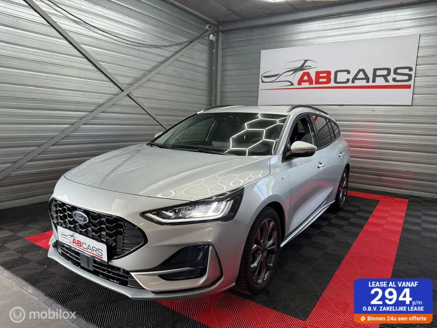 Ford Focus Wagon 1.0 EcoBoost Hybrid ST Line Gris - 1