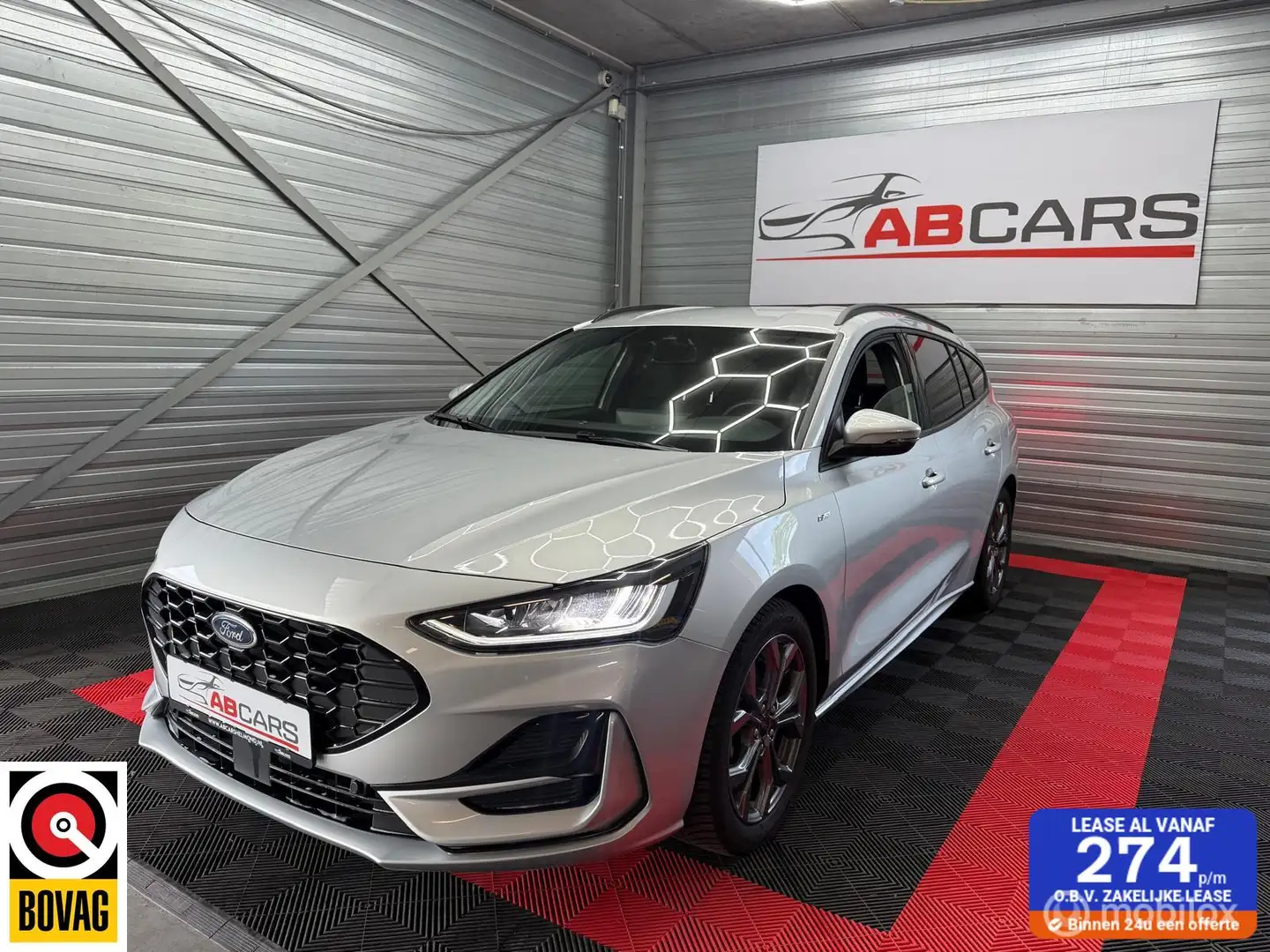 Ford Focus Wagon 1.0 EcoBoost Hybrid ST Line Gris - 1