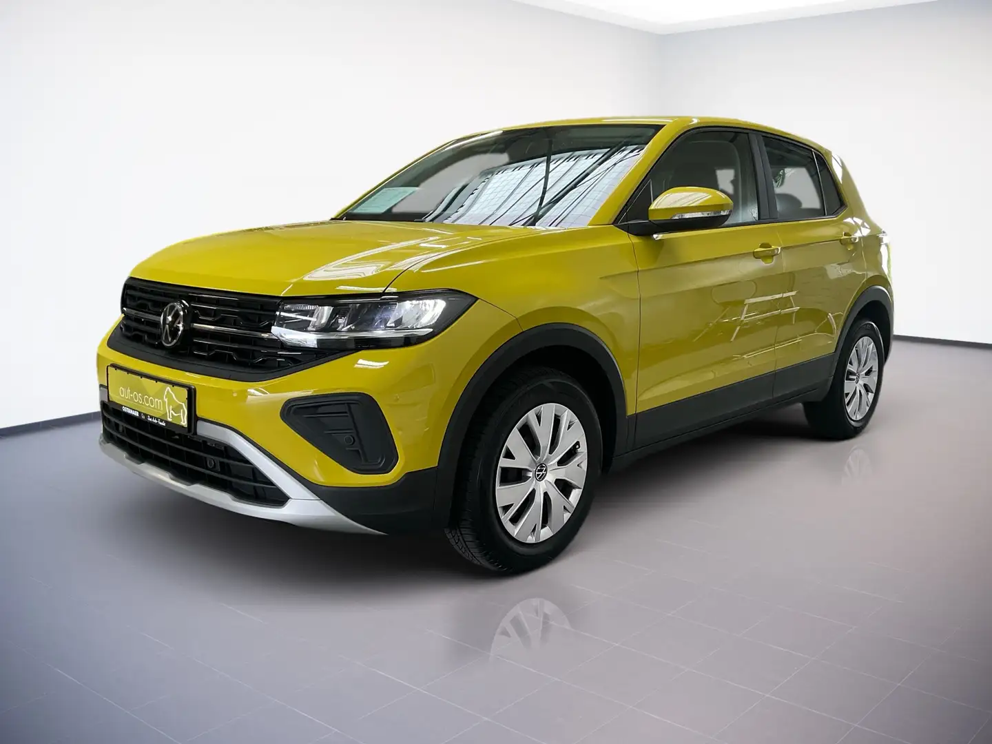 Volkswagen T-Cross 1.0TSI 95PS GRA.2xPDC.VIRTUAL.LED.APP-C.SHZ Jaune - 2