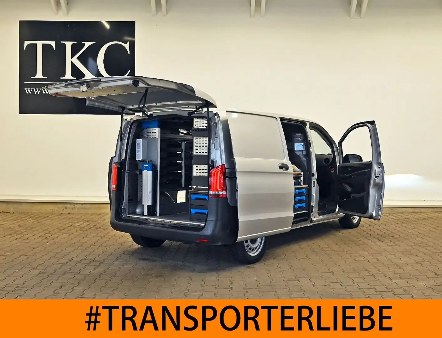 Mercedes-Benz Vito 114 CDI Kasten Automatik SORTIMO Klima #294 Silber - 1