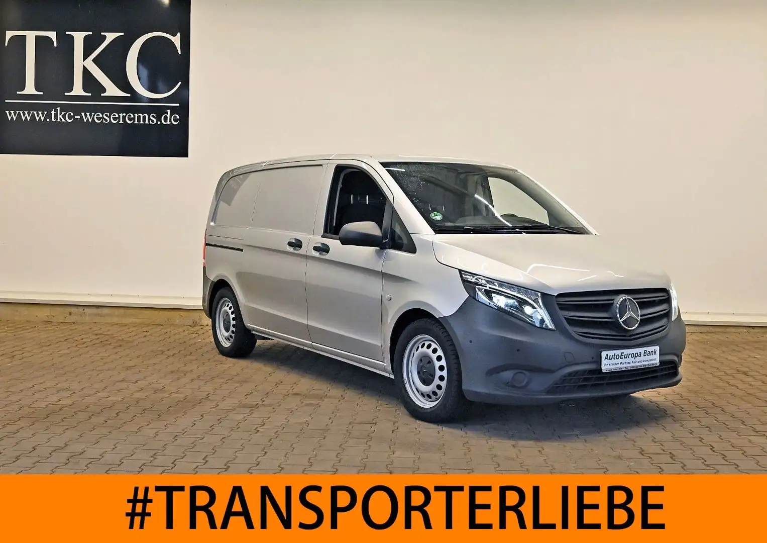 Mercedes-Benz Vito 114 CDI Kasten Automatik SORTIMO Klima #294 Silber - 2