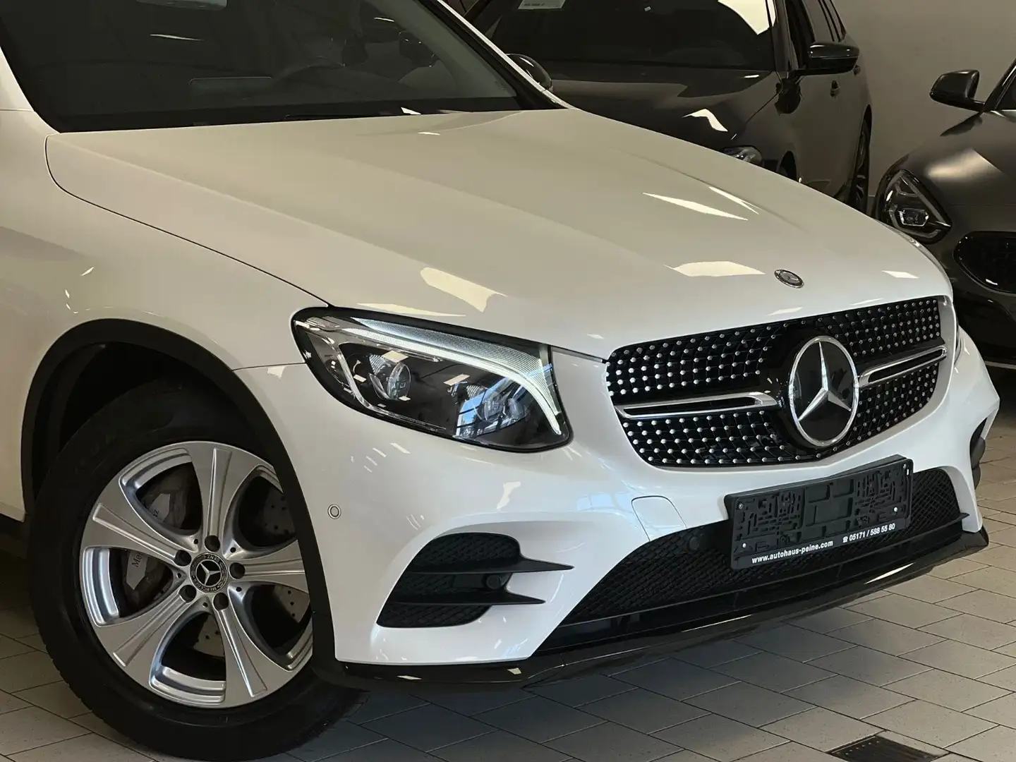 Mercedes-Benz GLC 350 GLC350d/LED/Panor/Burmeister/4Mat/AMG-Line/VOLL Blanc - 2