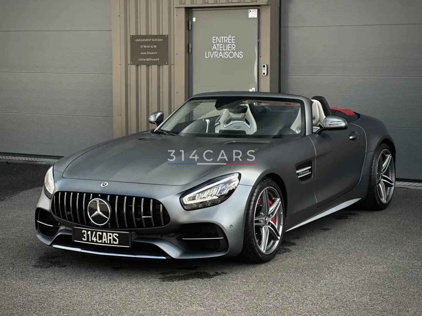 Mercedes-Benz AMG GT C Roadster  557 - BV Speedshift DCT PHASE 2 Gris - 2