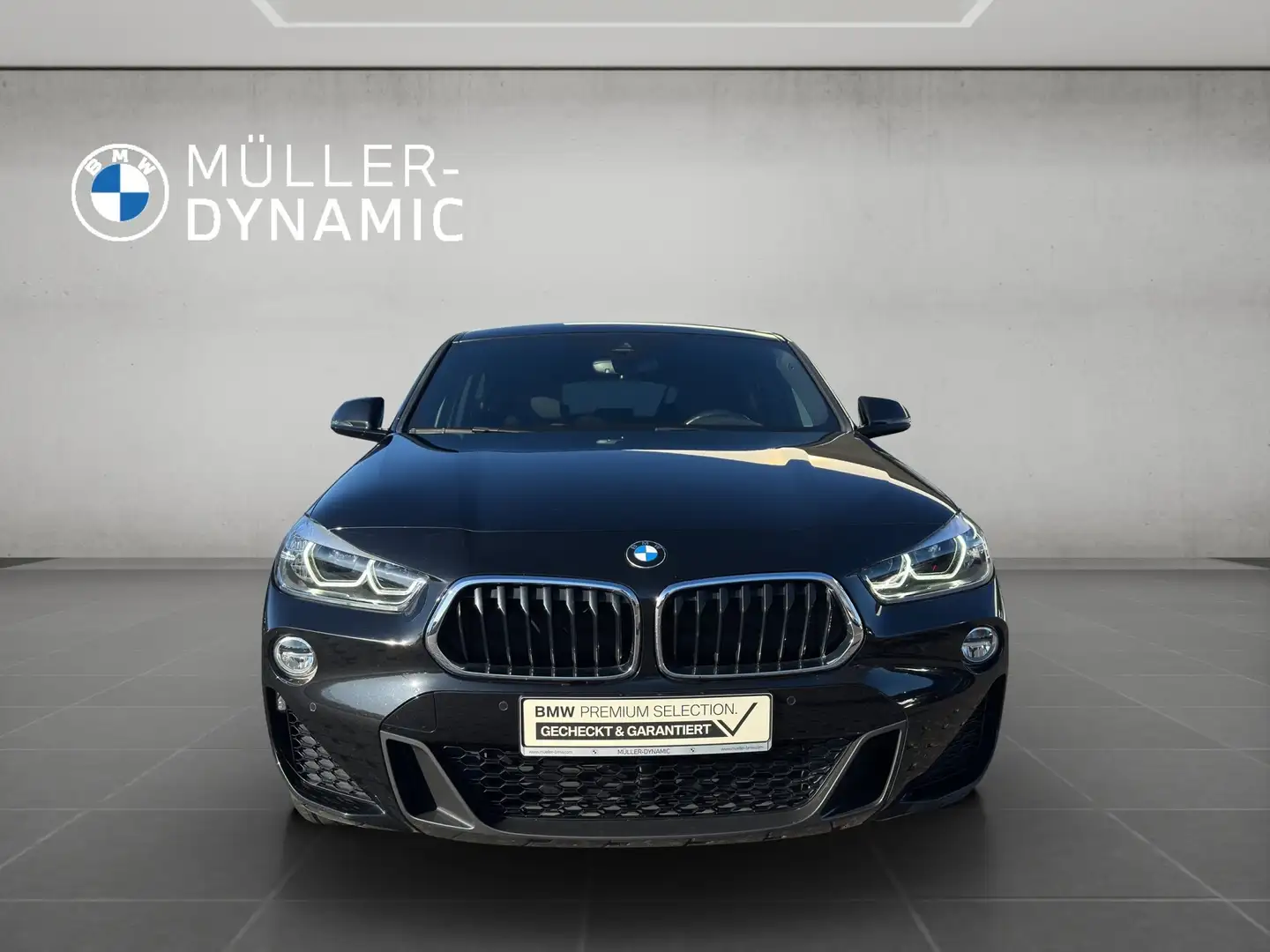 BMW X2 sDrive18i M SPORT LED PDC NAVI SHZ KOMFORTZUG RÜCK Noir - 2