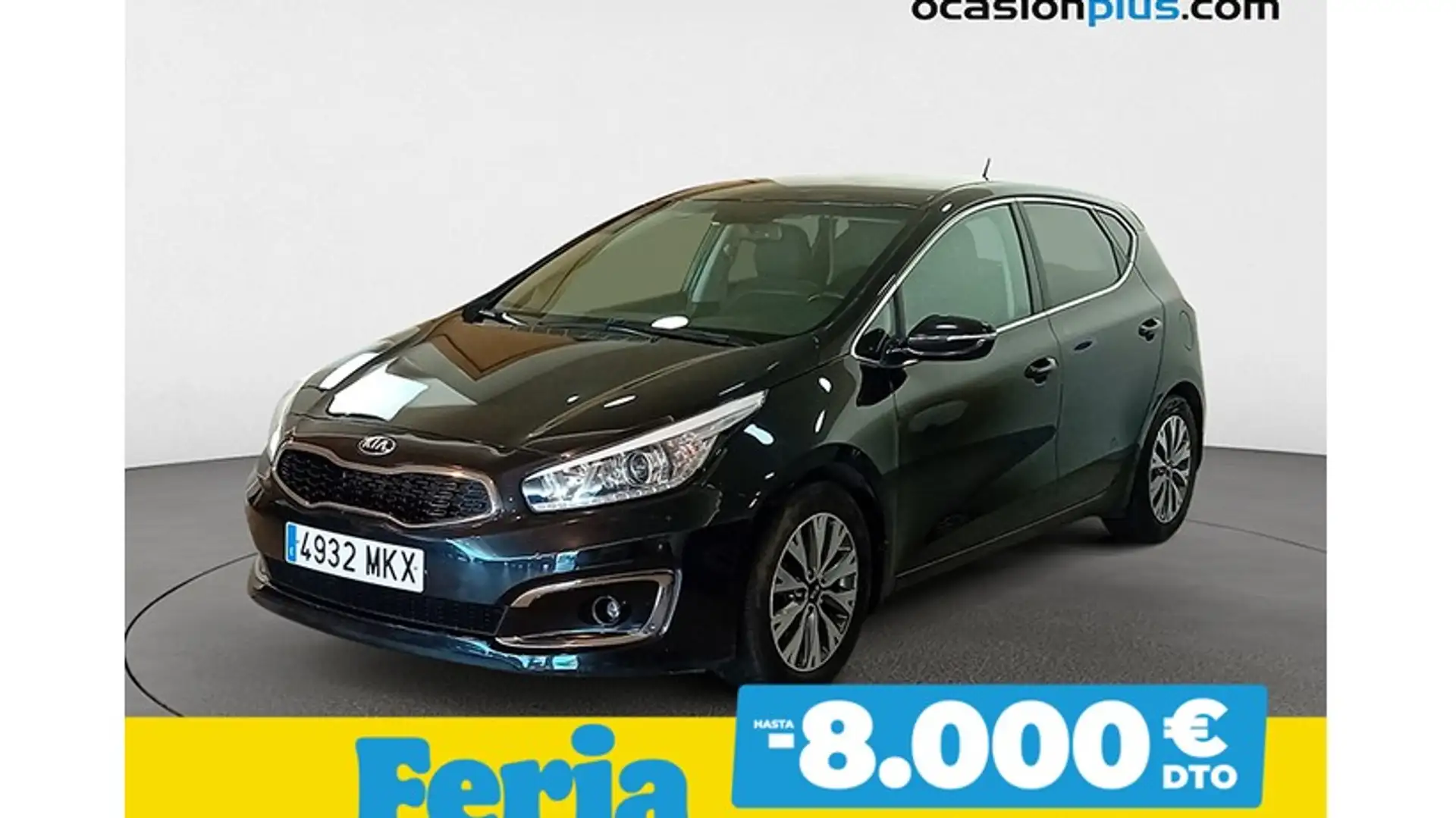 Kia Ceed / cee'd 1.6CRDI VGT GT Line P. Luxury DCT 136 Noir - 1