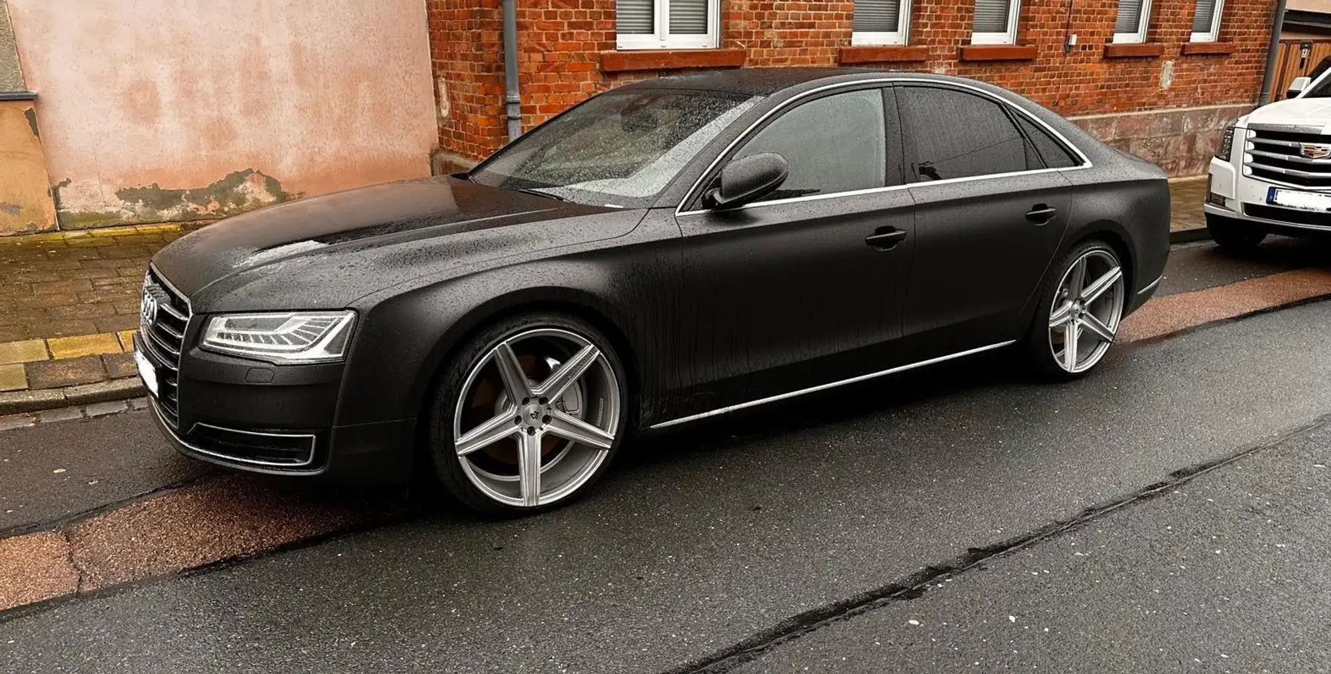 Audi A8 4.2 TDI Clean Diesel Quattro Bleu - 2