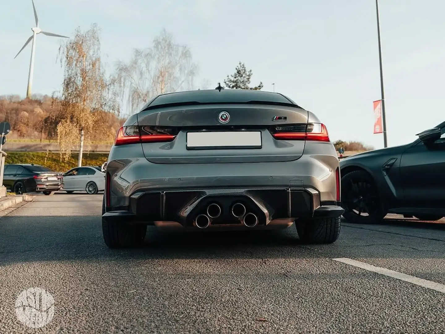 BMW M3 COMPETITION M-PERFORMANCE CARBON TITAN AGA+FAHRWER Grau - 2