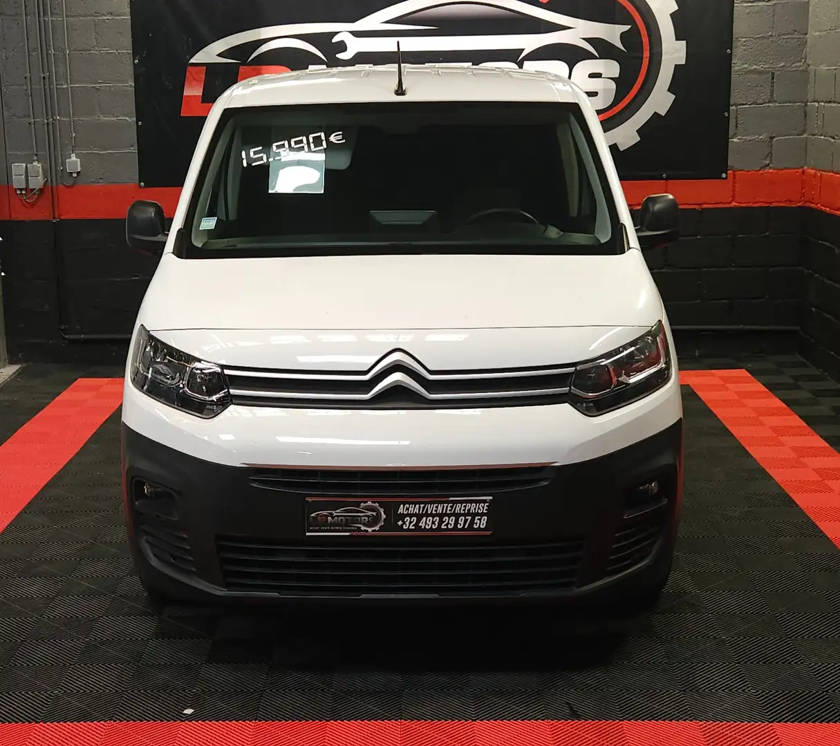 Citroen Berlingo utilitaire tva récupérable Blanc - 2