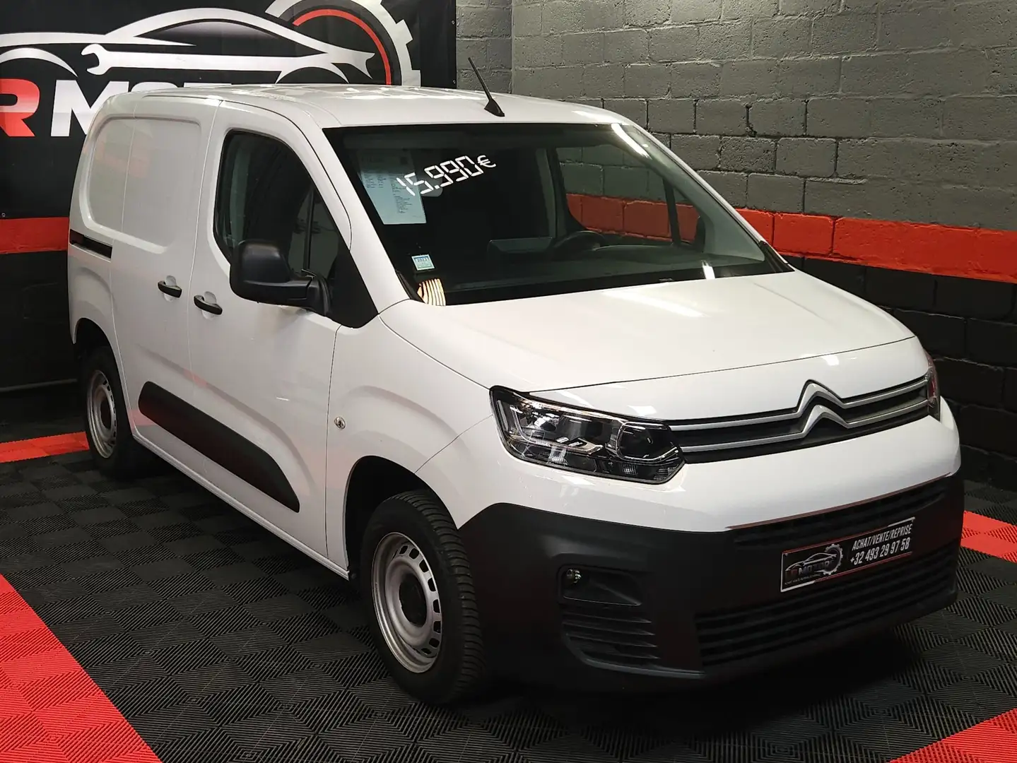 Citroen Berlingo utilitaire tva récupérable Blanc - 1