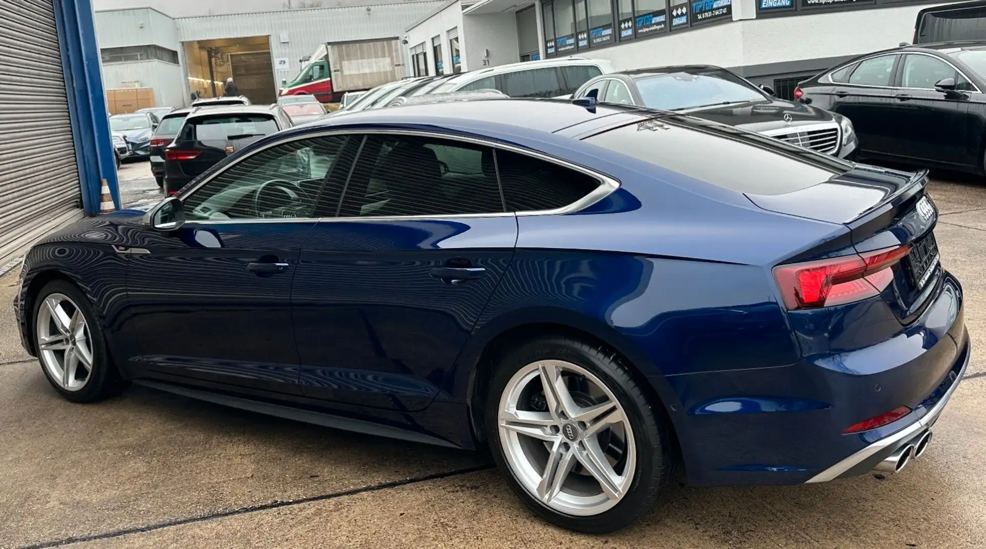 Audi S5 Sportback 3.0 TDI quattro*VIRTUAL*MATRIX*360° Niebieski - 2
