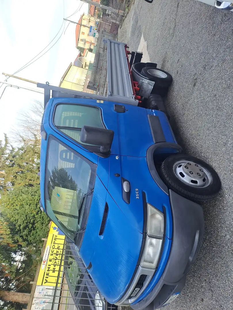 Iveco 2.8 TD daily ribaltabile trilaterale Bleu - 2