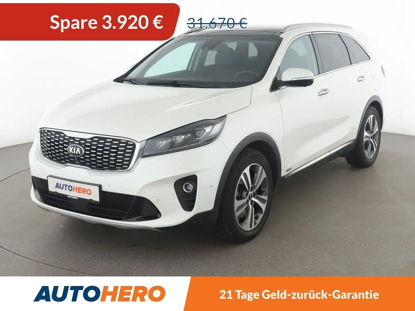Kia Sorento 2.2 CRDi Platinum Edition 4WD Aut*NAVI*LED*ACC*CAM Weiß - 1