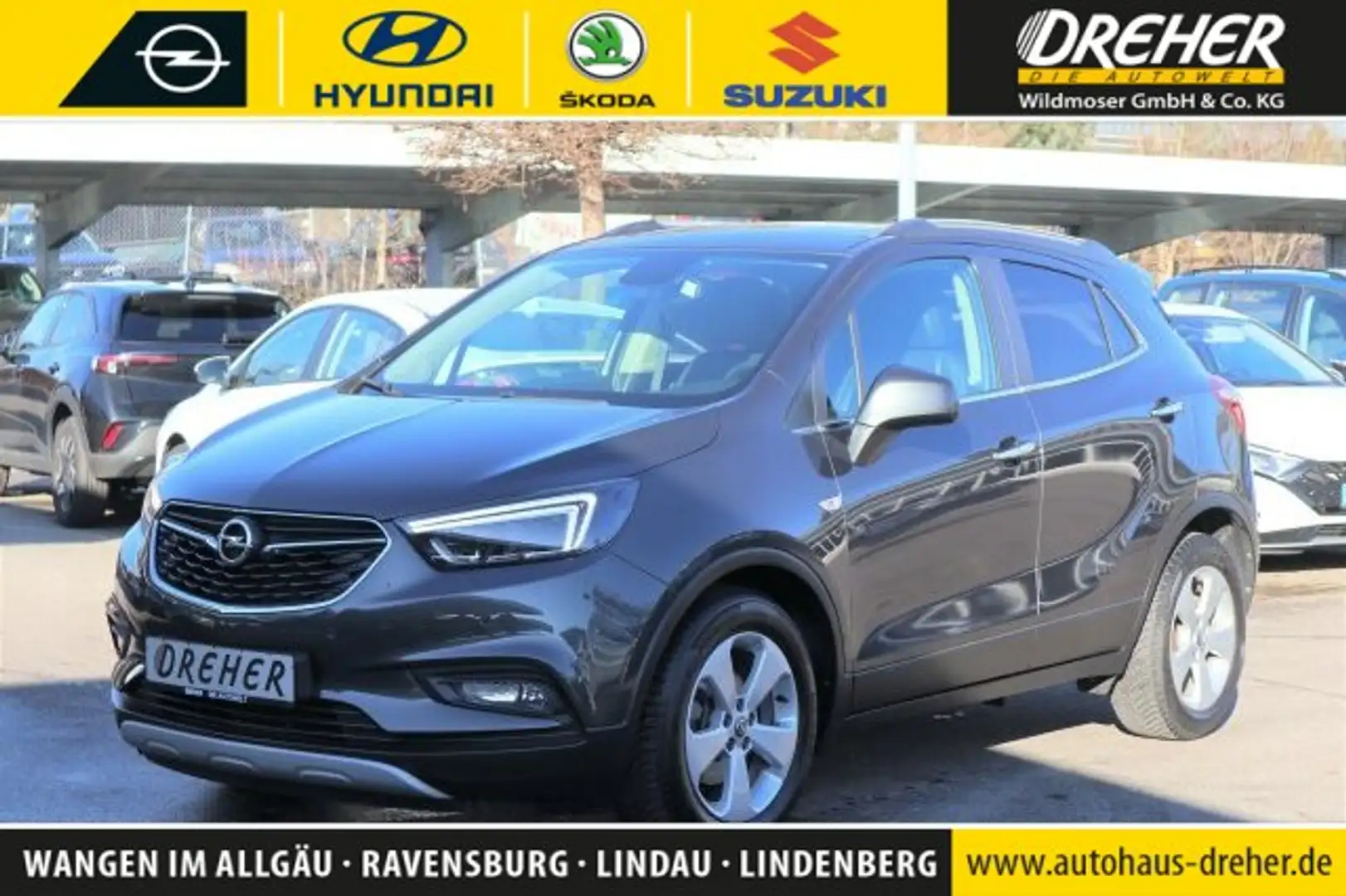 Opel Mokka X Mokka X 1.4 Turbo Innovation Navi/SHD/kamera Klima Šedá - 1
