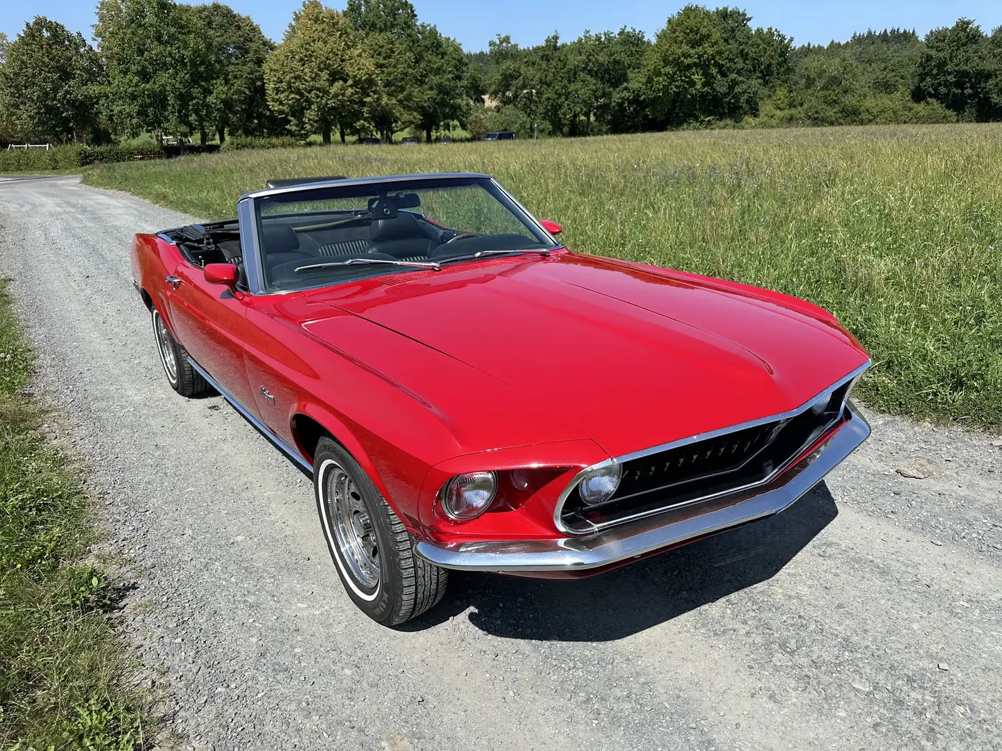 Ford Mustang Convertible L6 Červená - 1