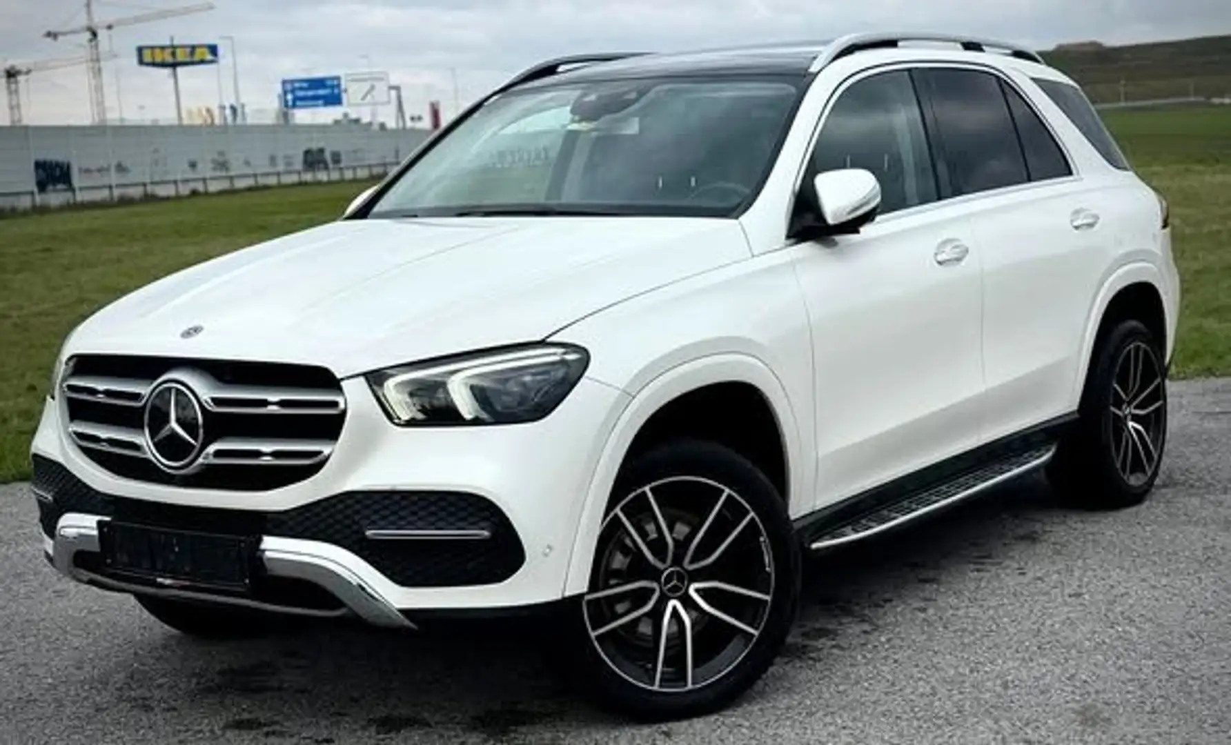 Mercedes-Benz GLE 450 GLE 450 4Matic Pano HeadUp Luft Massage AHK Voll Weiß - 2