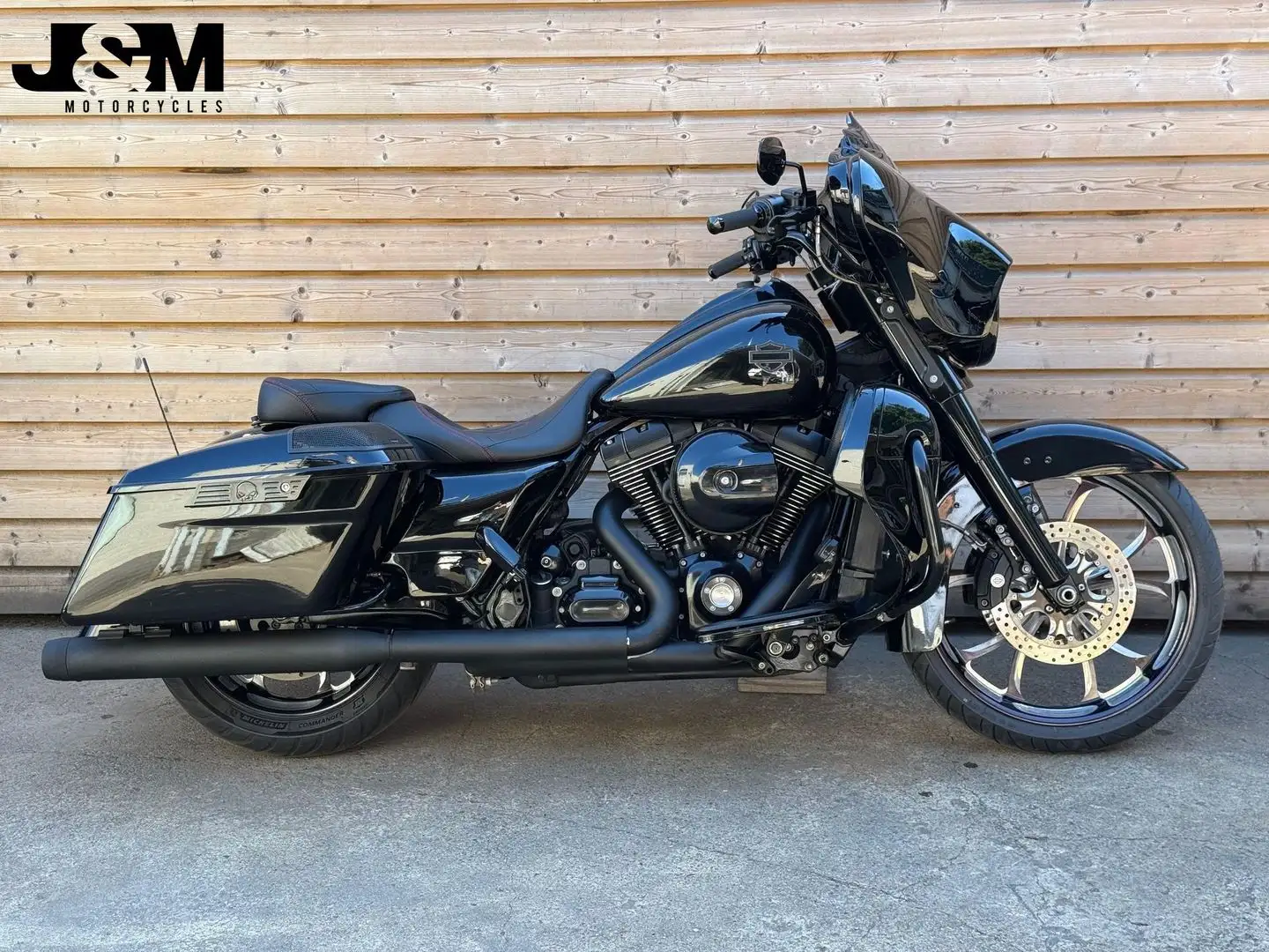 Harley-Davidson Street Glide FLHX Zwart - 1