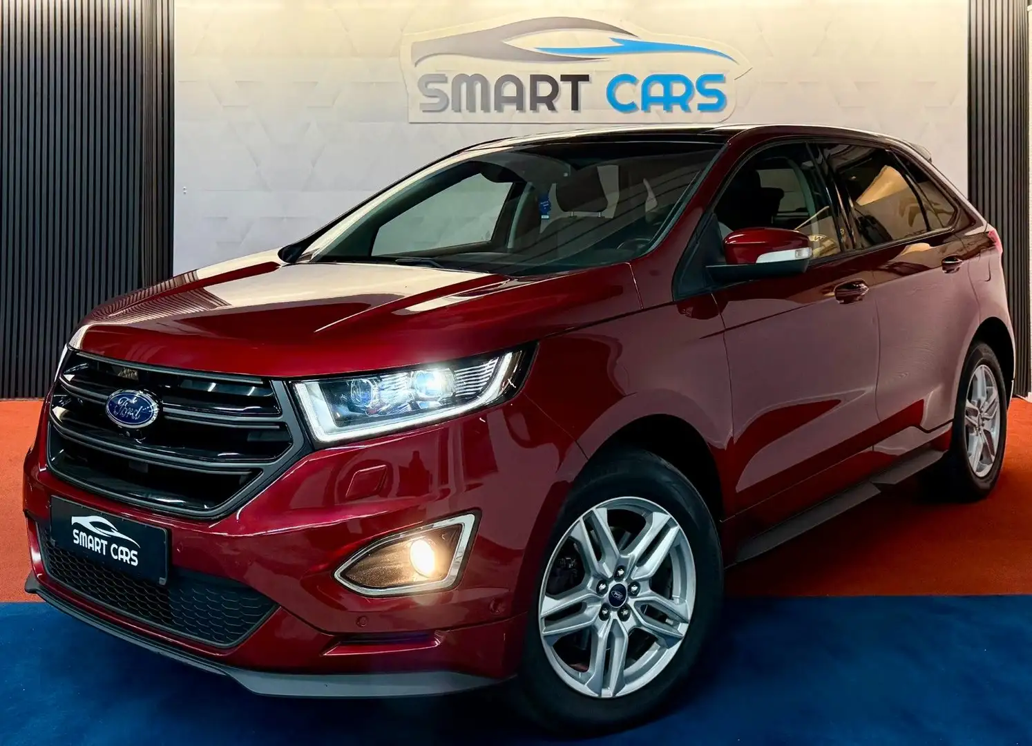 Ford Edge *4x4*Leder*Xenon*Navi*Sitzbelüft.*Pano*AHK* Červená - 1