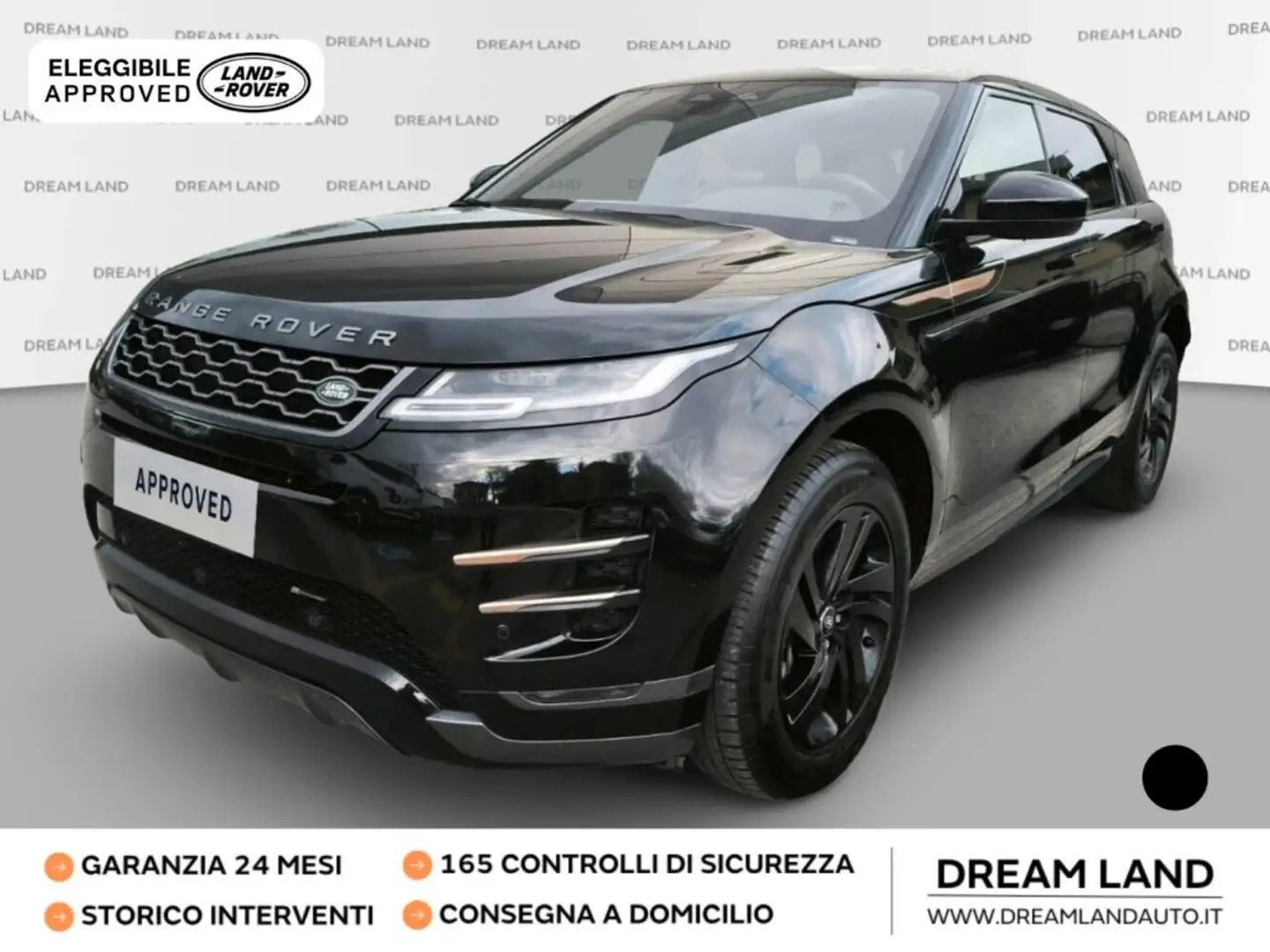 Land Rover Range Rover Evoque 2.0D I4 163 CV AWD Auto R-Dynamic S Nero - 1