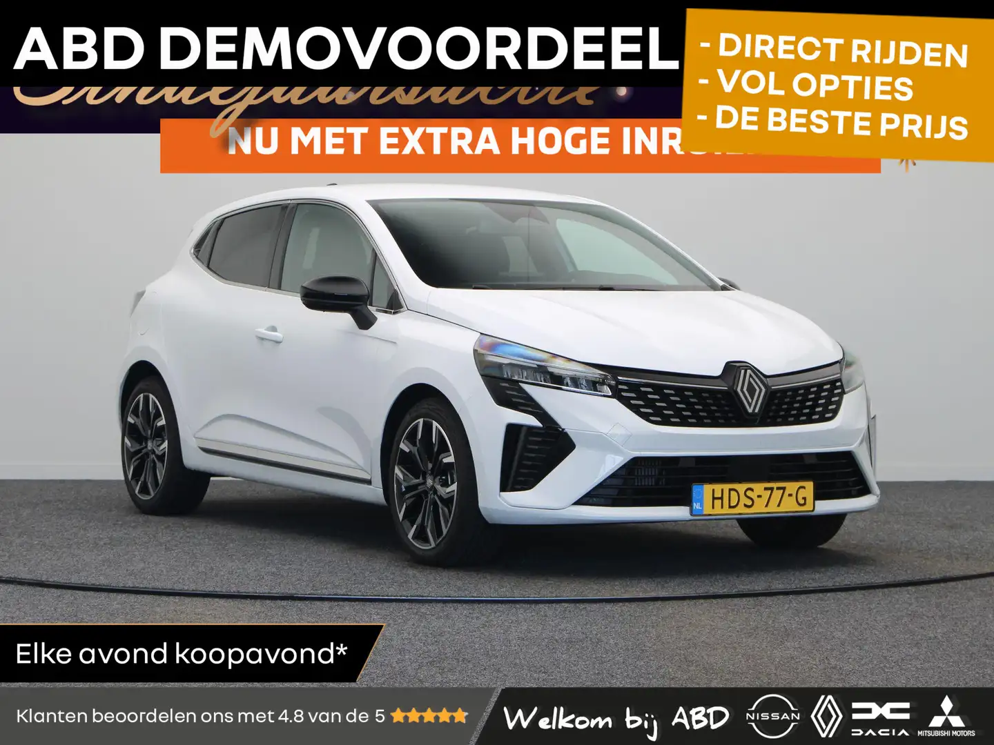 Renault Clio TCe 90pk Techno | Pack look | 17" LMV | Digitaal d Wit - 1
