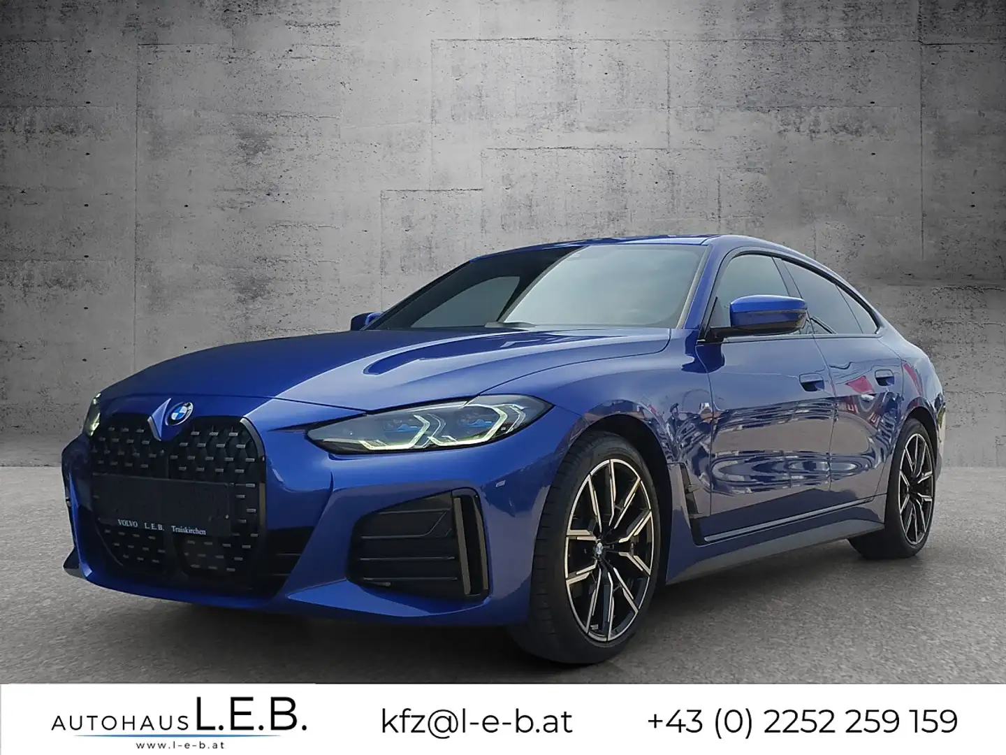 BMW 430 d Gran  4er-Reihe Gran Coupe 4er Gran Coupe- 42... Blau - 1