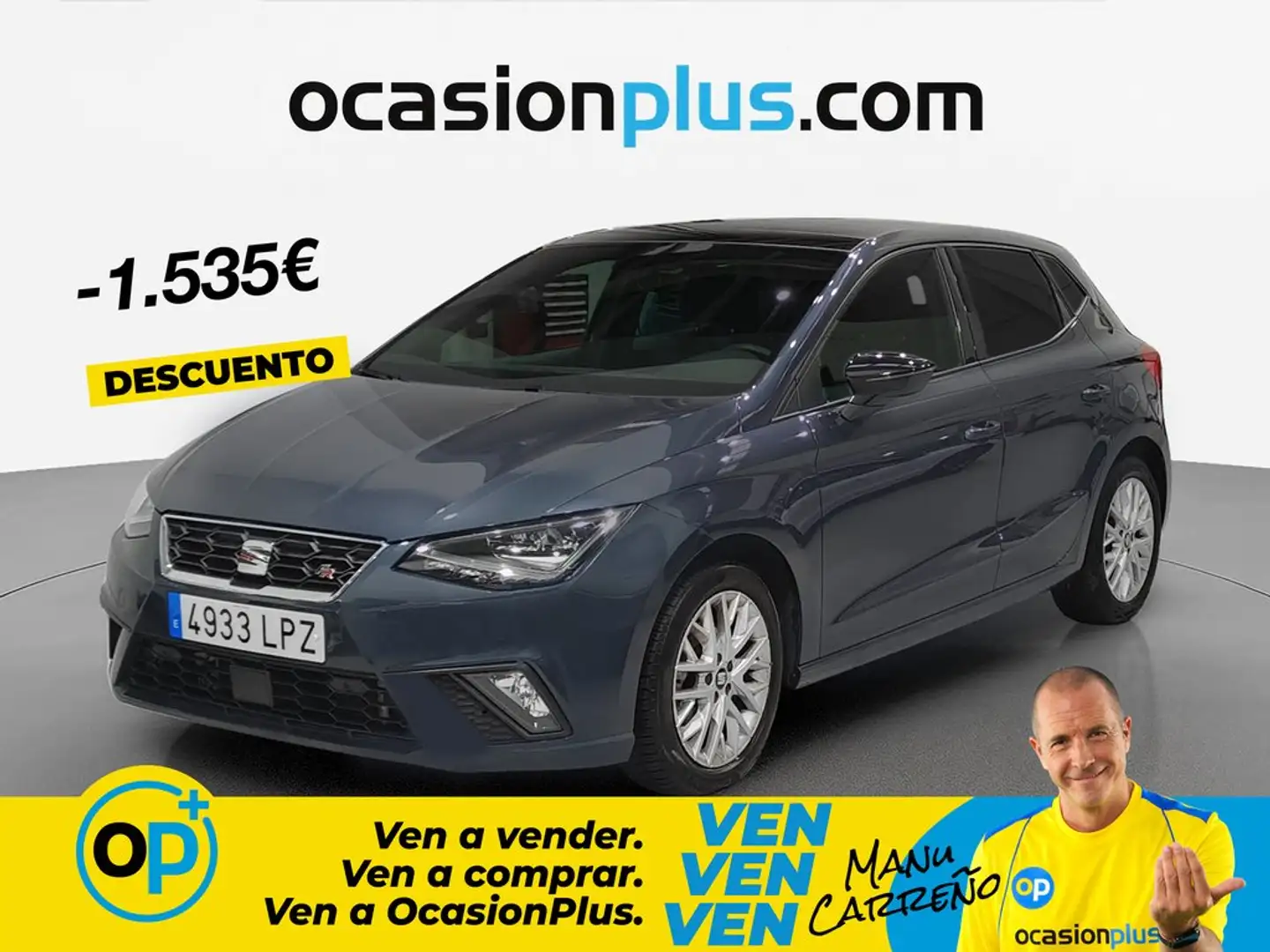 SEAT Ibiza 1.0 TSI S&S FR110 Gris - 1