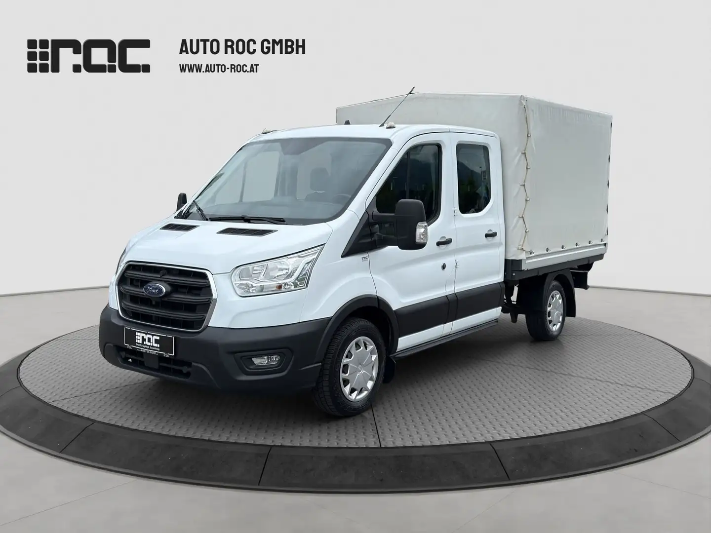 Ford Transit Pritsche 2.0 TDCi DPF 310 L2 DK FWD  DoKa/7-Sitze Weiß - 1