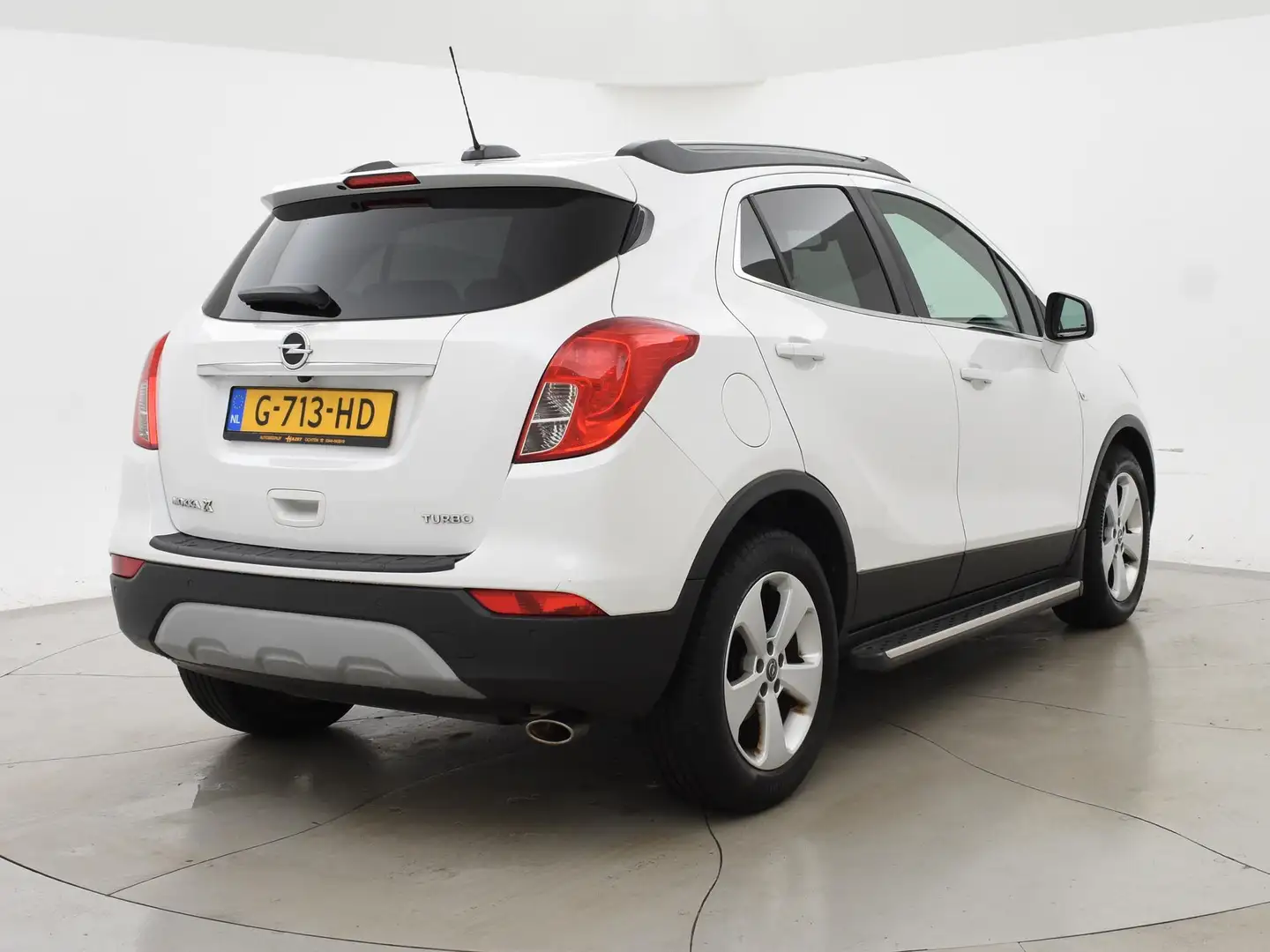 Opel Mokka X 1.4 TURBO 140 PK INNOVATION + LEDER | STUUR/STOELV Wit - 2
