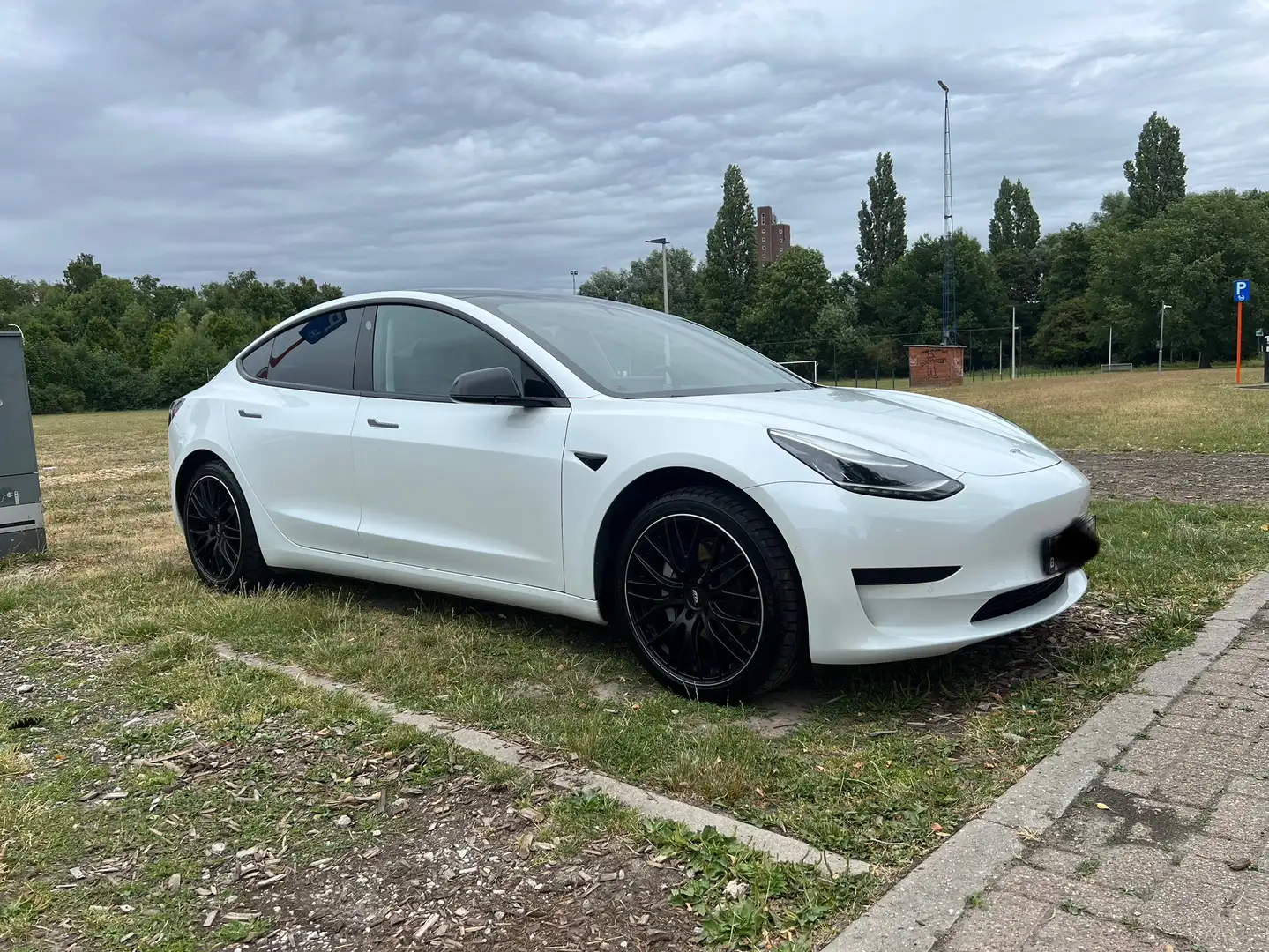 Tesla Model 3 Standard Range Plus Blanc - 1