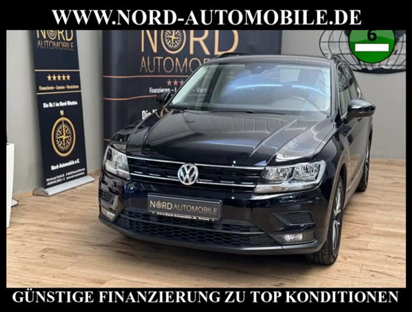 Volkswagen Tiguan Comfortline 2.0 TDI DSG Navi/ACC/Spurhalt Comfortl Noir - 1