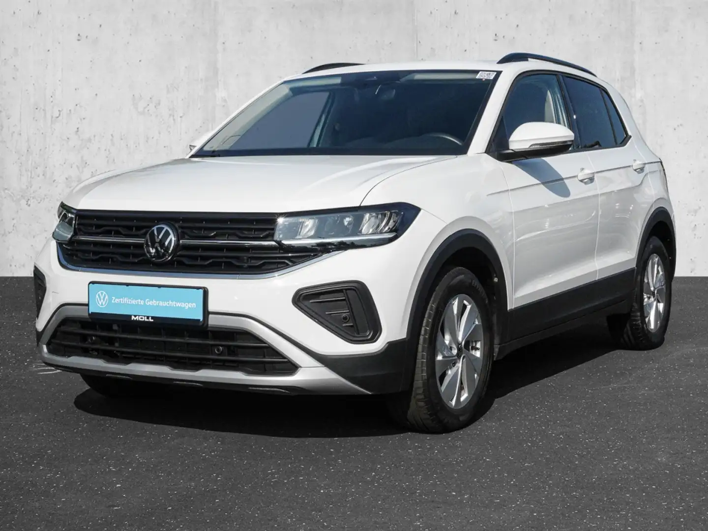 Volkswagen T-Cross 1.0 TSI Life LED ACC PDC DYNLI KLIMAA Wit - 2