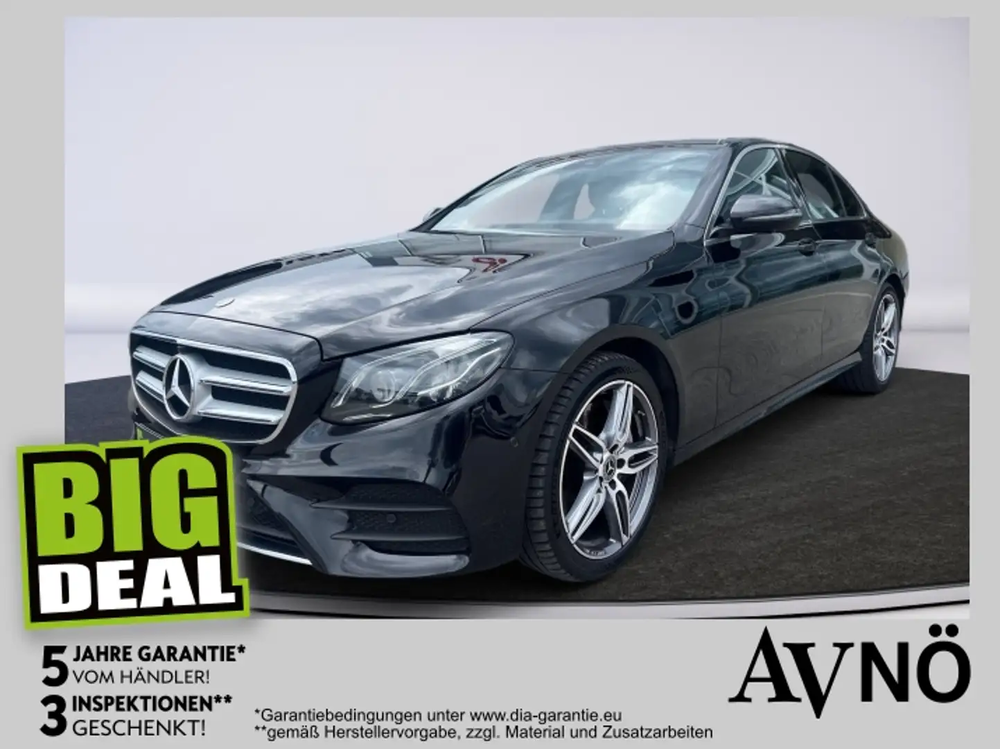 Mercedes-Benz E 400 d 4MATIC Limousine Noir - 1