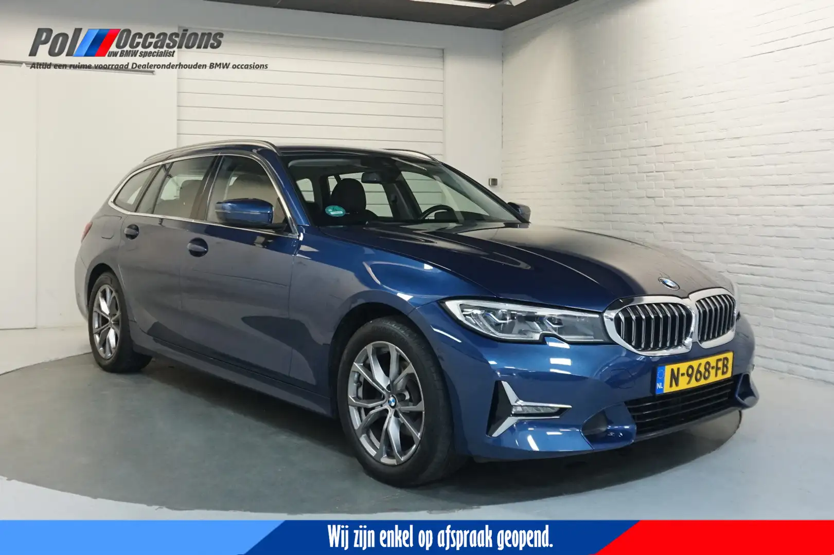 BMW 318 3-serie Touring 318i Automaat | Laser LED | Live c Bleu - 1