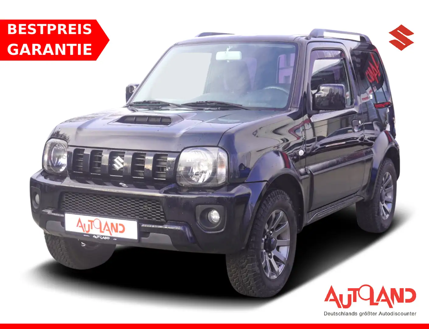 Suzuki Jimny 1.3 Club Lim. Sitzheizung AHK PDC Klima Schwarz - 1