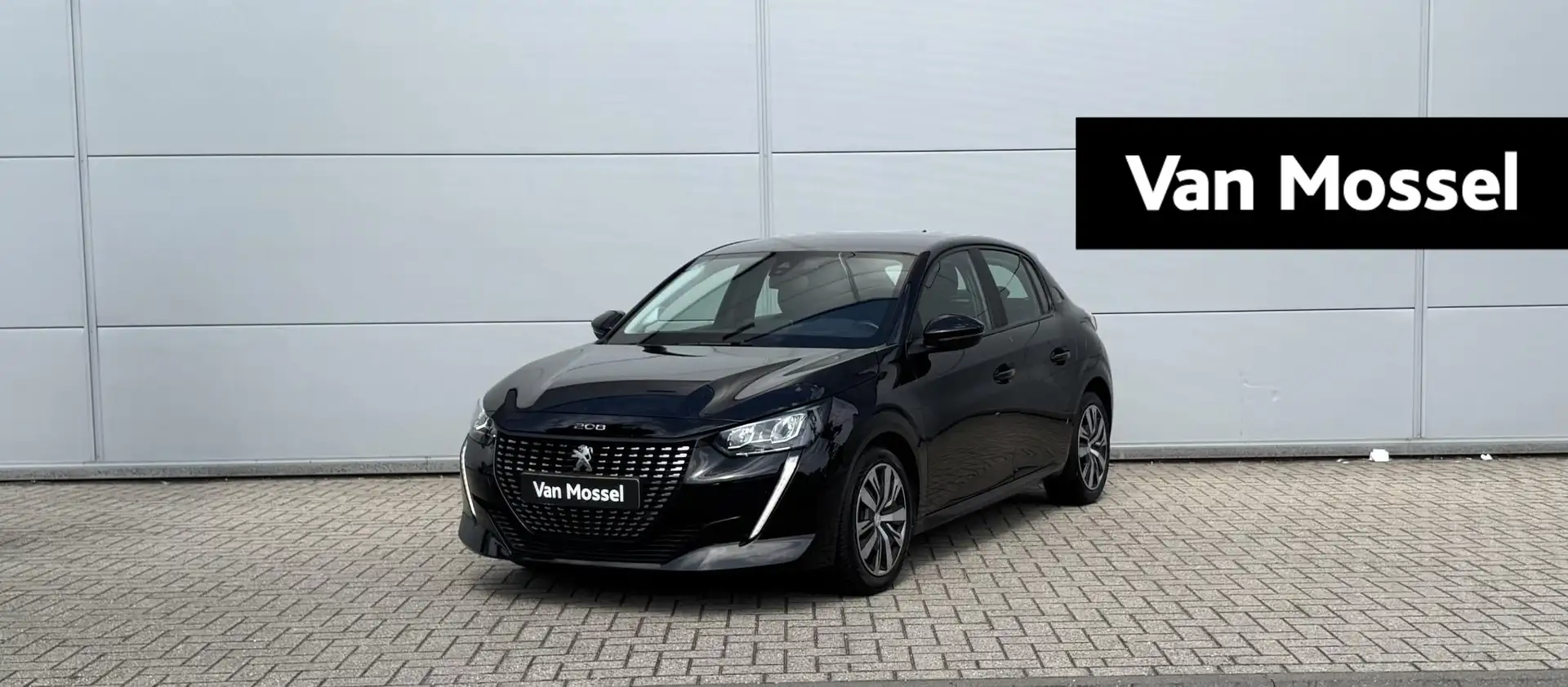 Peugeot 208 1.2 PureTech Active | Airco | Apple Carplay/Androi Zwart - 1
