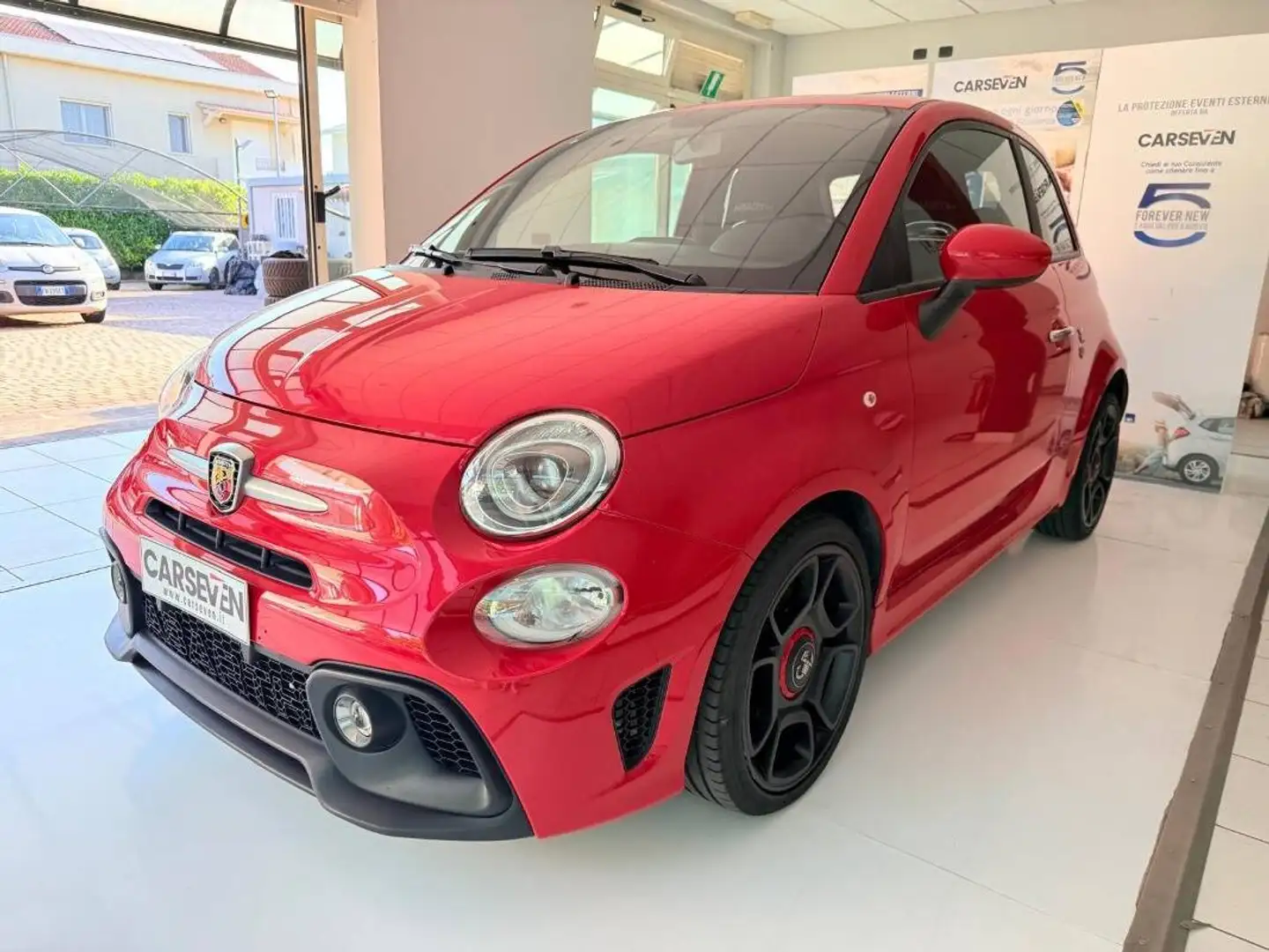 Abarth 595 1.4 t-jet 145cv Kırmızı - 1