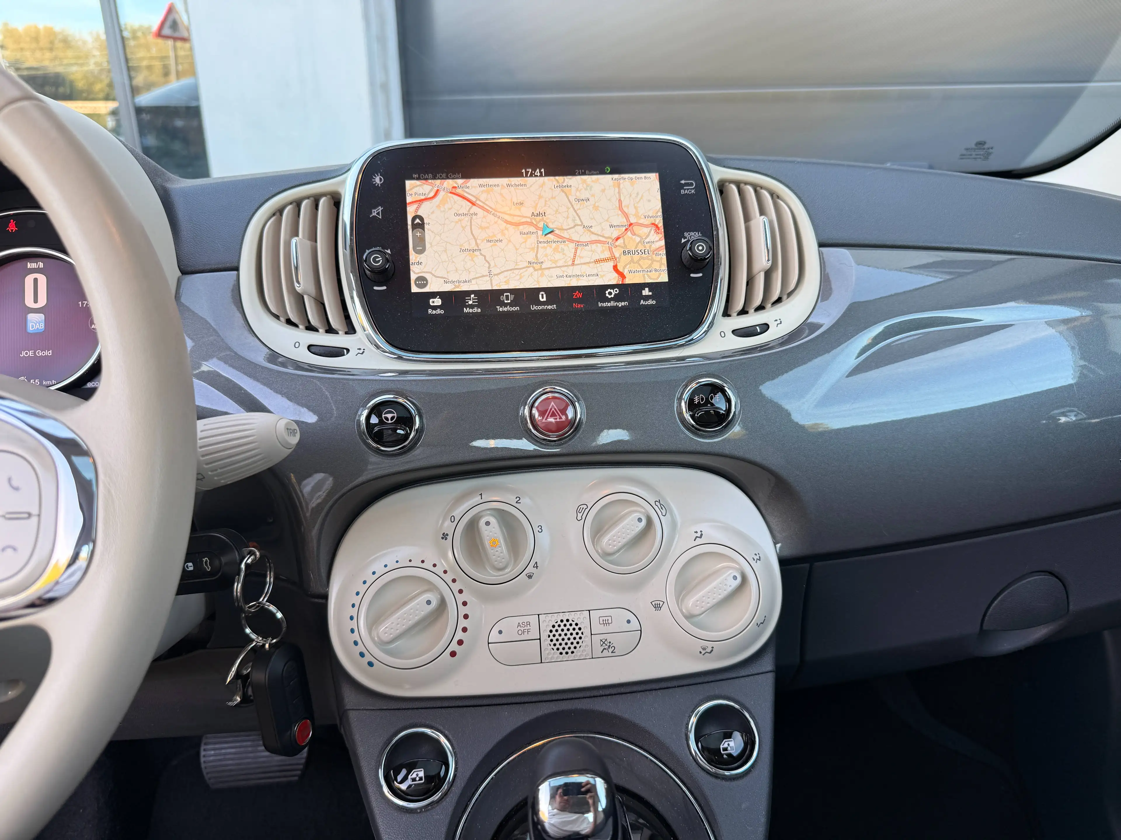 Fiat 500 500 1.2i Lounge // AUTOMAAT // EURO6b // PANO // CRUISE CONTRIOLE // NAVIGATIE // — photo 10