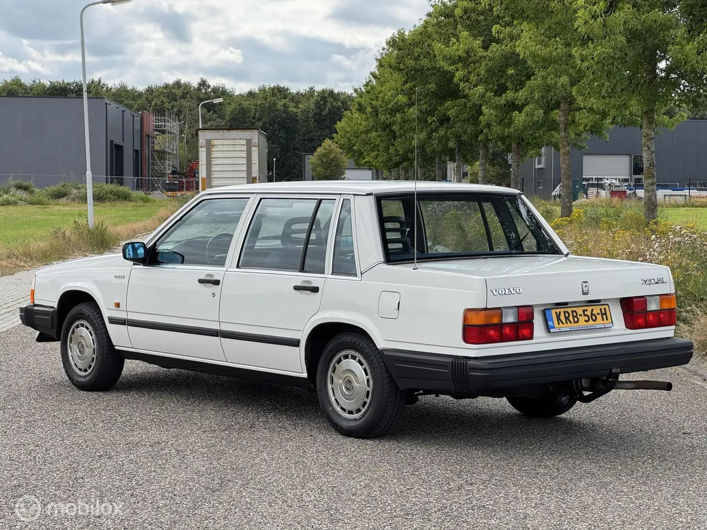 Volvo 740 2.3 GL 1986 Topstaat 1e Eig Weiß - 2
