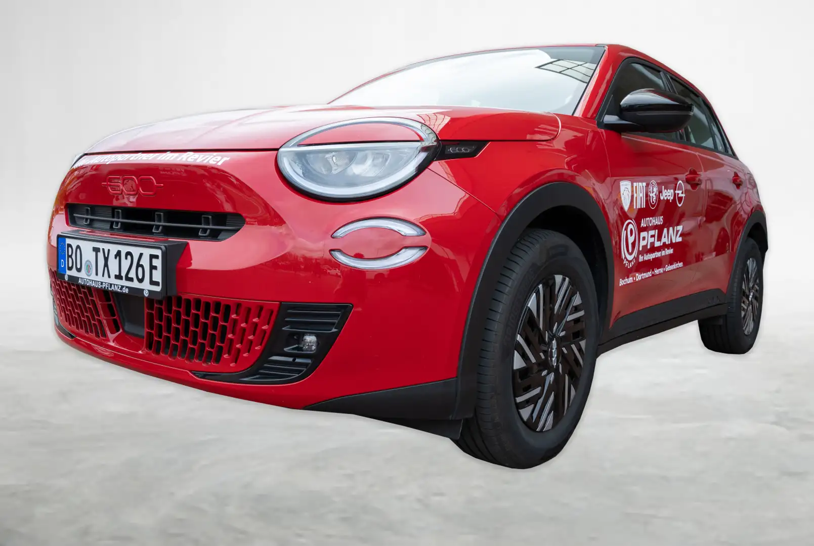Fiat Red ELEKTRO 156 *AKTION* Rouge - 1
