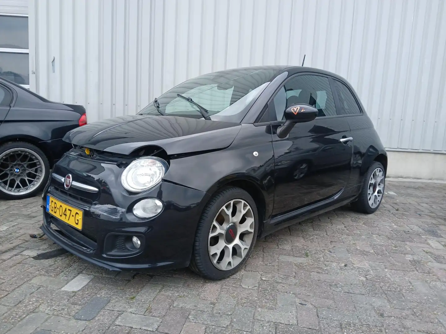 Fiat 500 0.9 TwinAir Turbo 500S - Clima - Geen Sleutel - Sc Zwart - 2