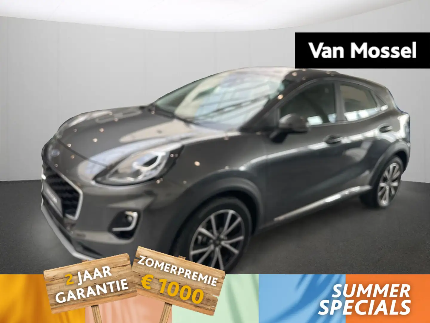 Ford Puma Titanium - Automaat - GPS - Carplay Grijs - 1