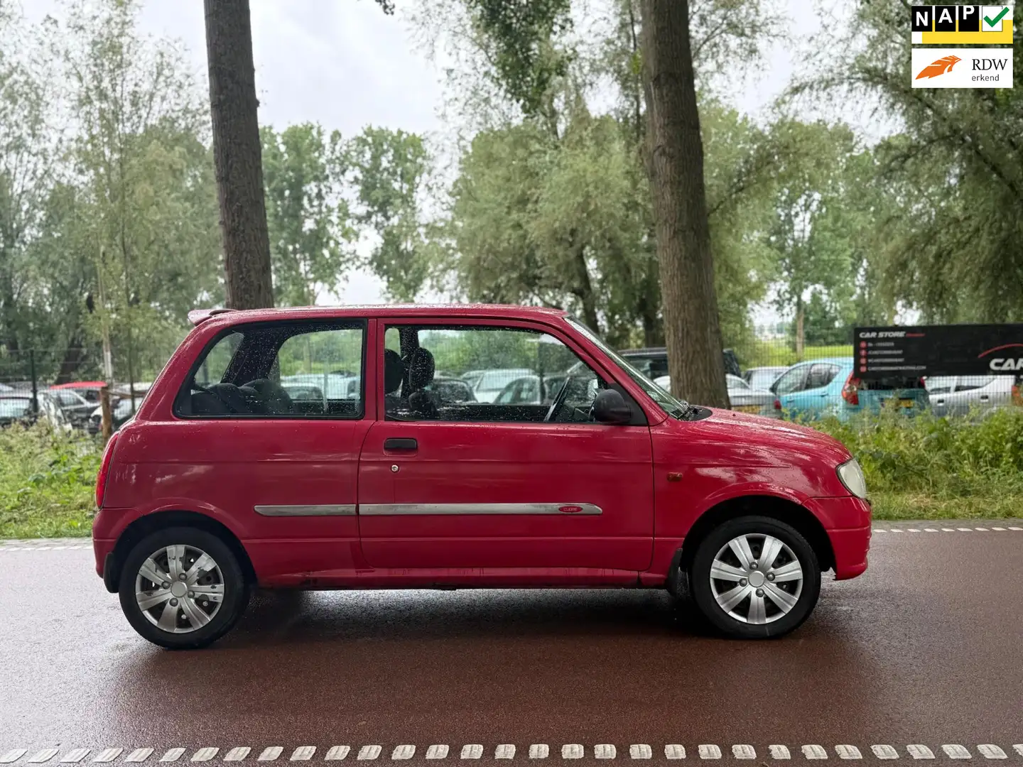 Daihatsu Cuore 1.0-12V XTi APK!AUTOMAAT!KOOPJE! Czerwony - 1
