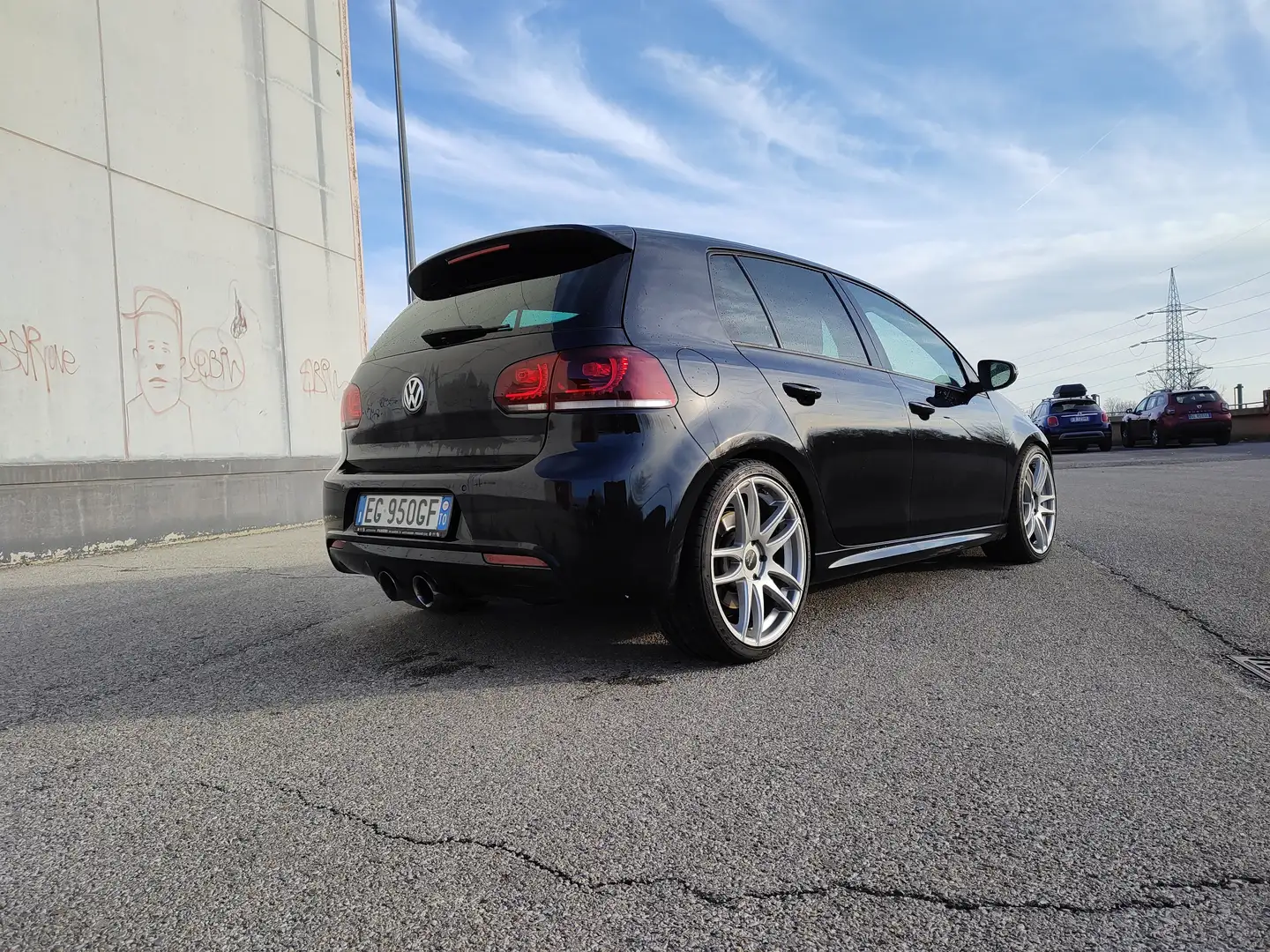 Volkswagen Golf Golf VI 2008 5p 2.0 tsi R 4motion 270cv dsg Nero - 2