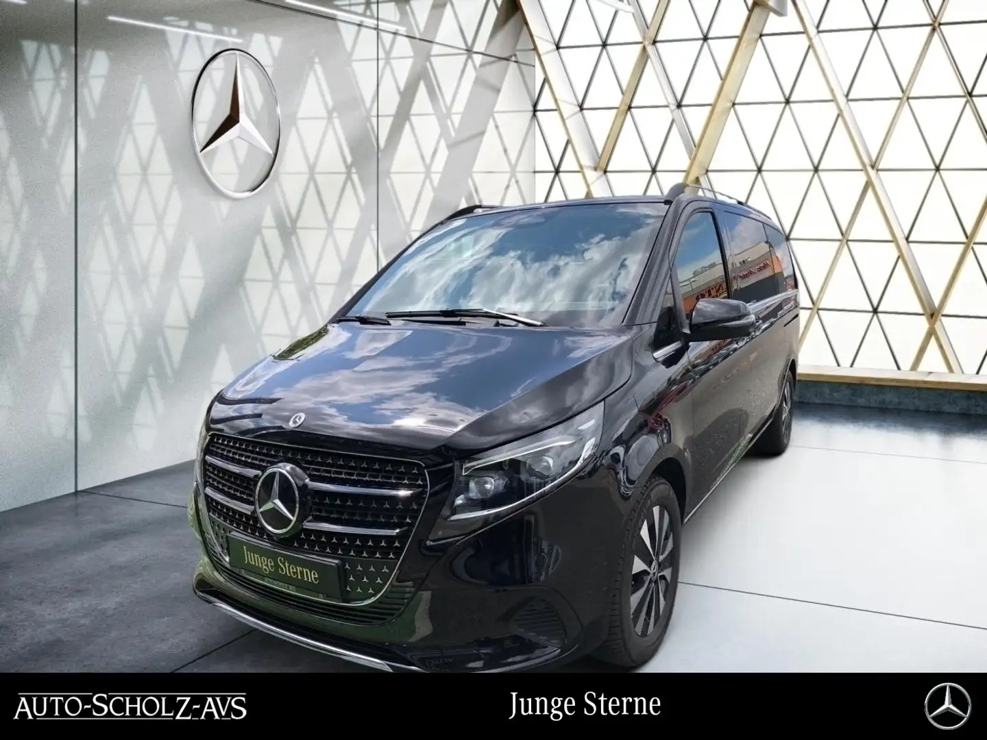 Mercedes-Benz V 300 d AVANTGARDE Lang AHK*AR-Navi*360°*Easy-P* Schwarz - 1