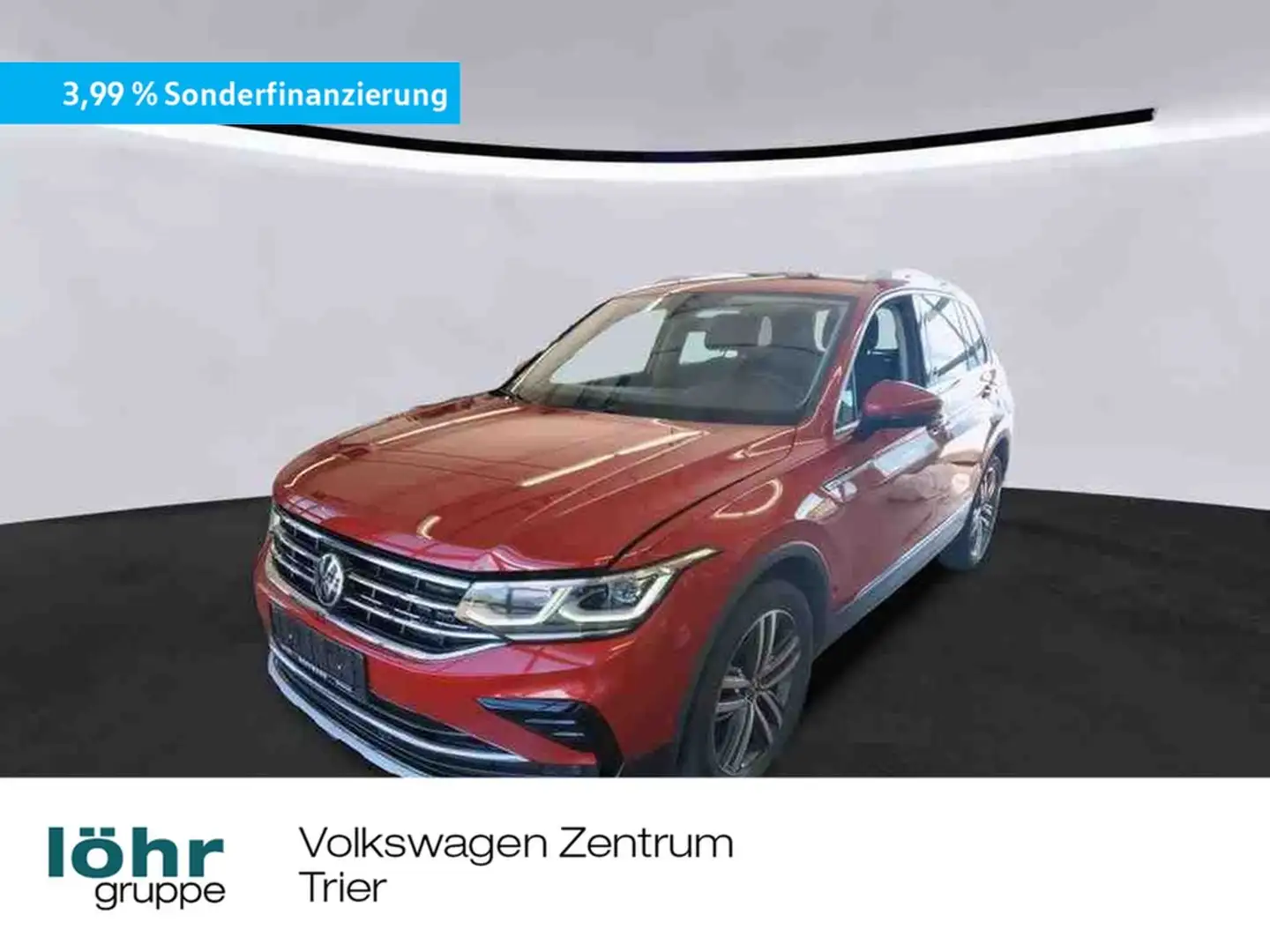 Volkswagen Tiguan 2.0 TDI DSG 4Motion Elegance AHK, ZGV Rot - 1