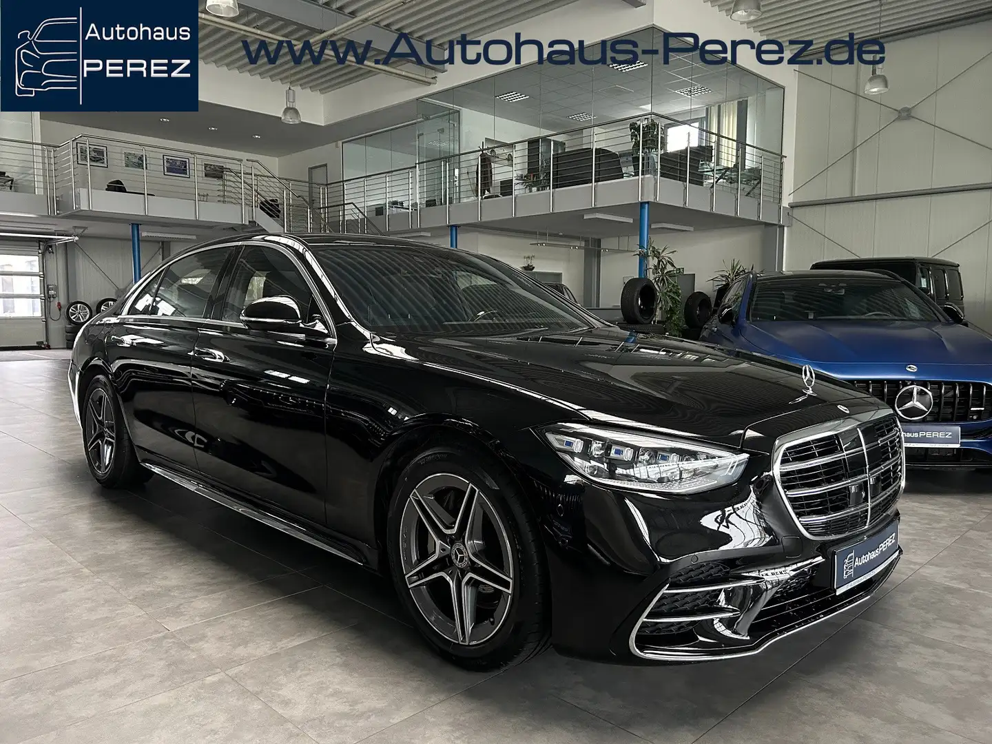Mercedes-Benz S 500 4M L AMG DISTRONIC-FOND ENT.-CHAUFFEUR Schwarz - 1