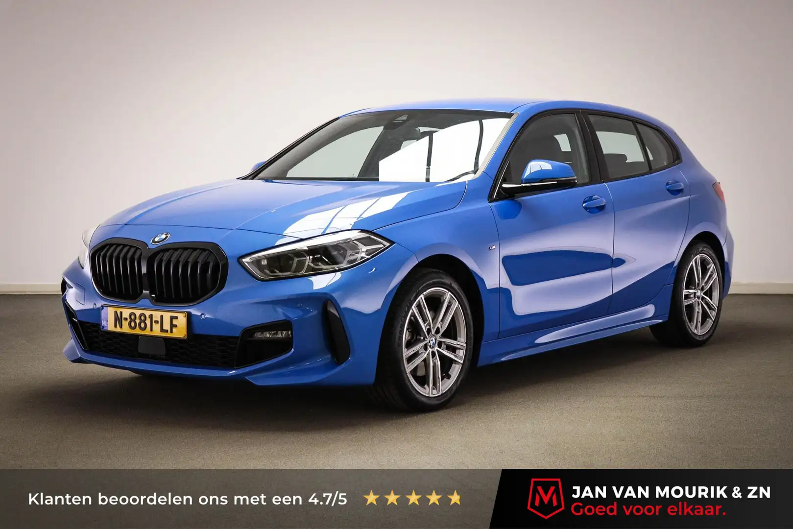 BMW 118 1-serie 118i M-Sport Business Edition |  COMFORT- Bleu - 1